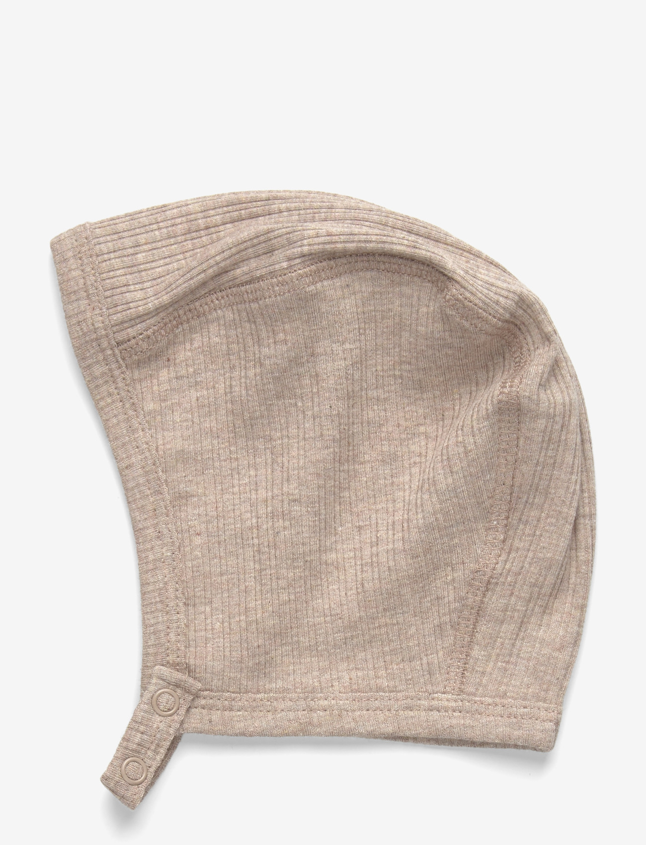 Huttelihut - Bonnet Rib - babyhuer - white pepper melange - 1