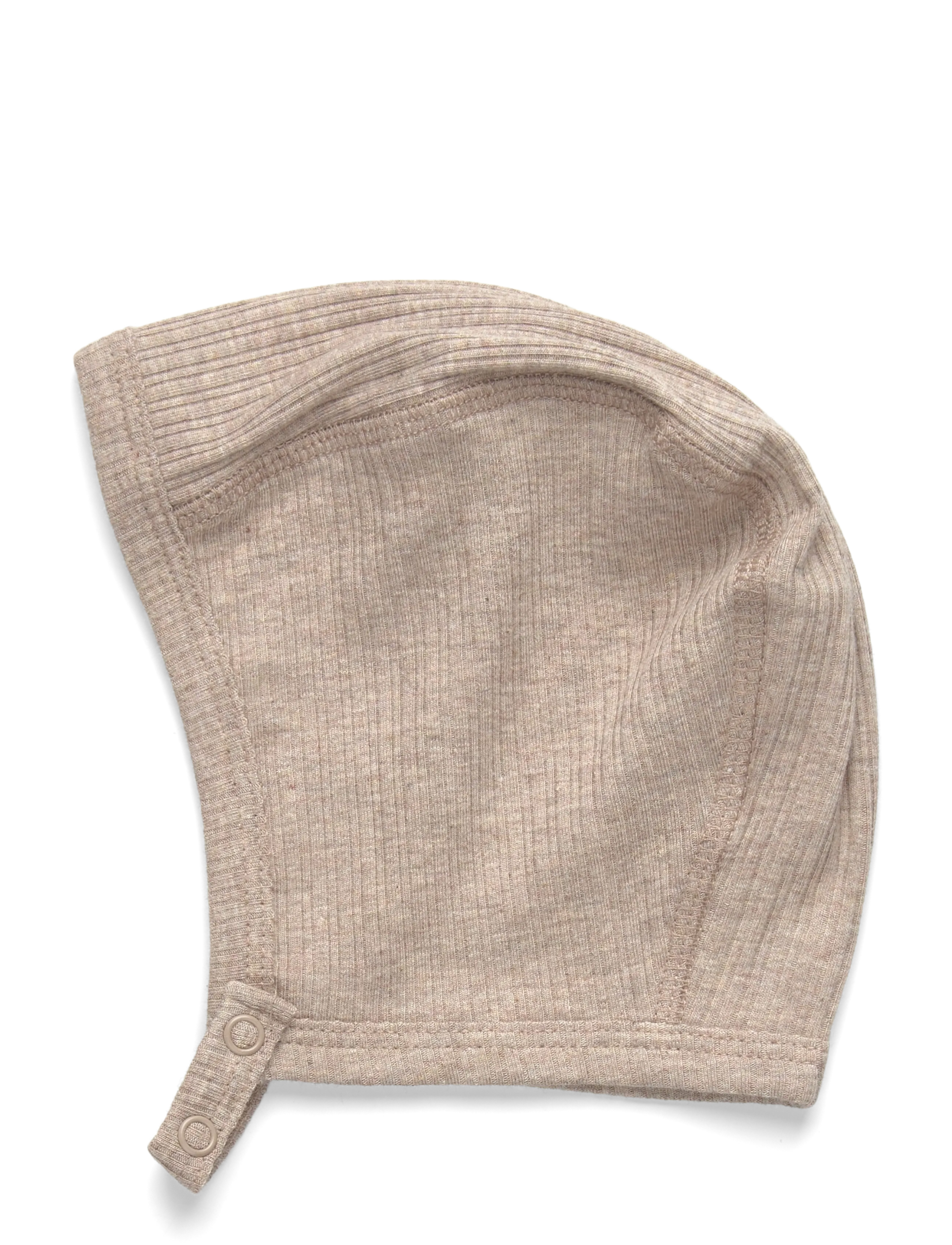 Huttelihut - Bonnet Rib - laveste priser - white pepper melange - 1