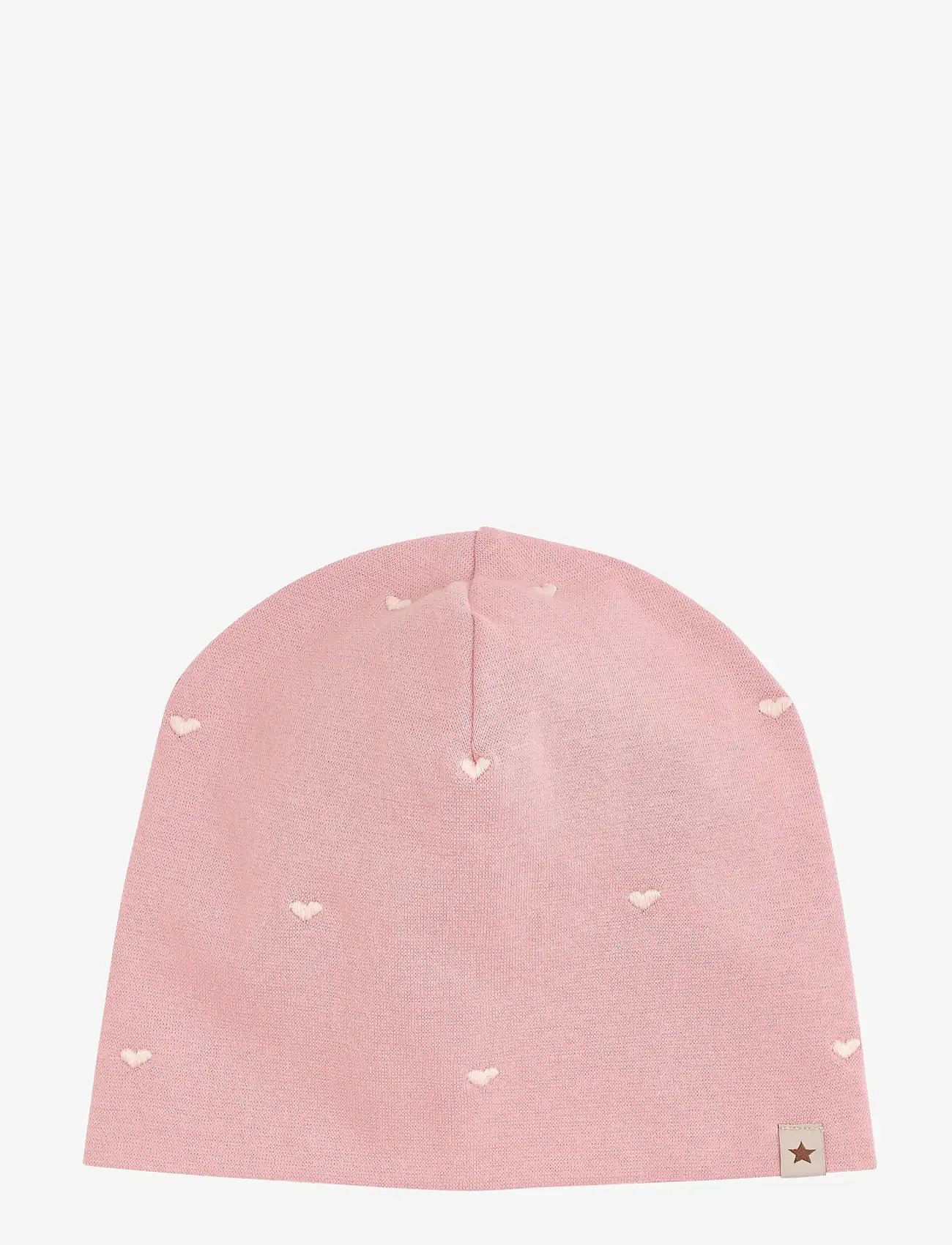 Huttelihut - Beanie Rib Embroidery - beanies - pale mauve - 0