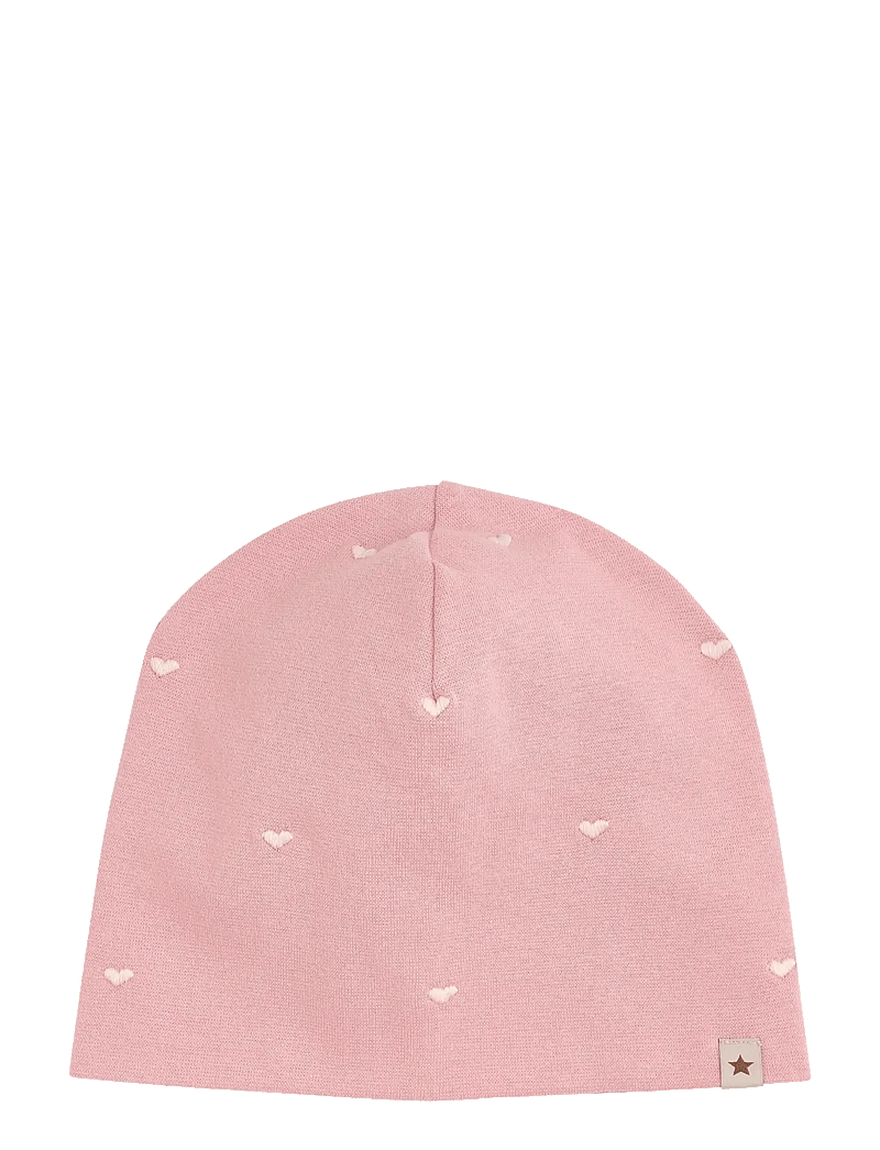 Huttelihut - Beanie Rib Embroidery - beanies - pale mauve - 0