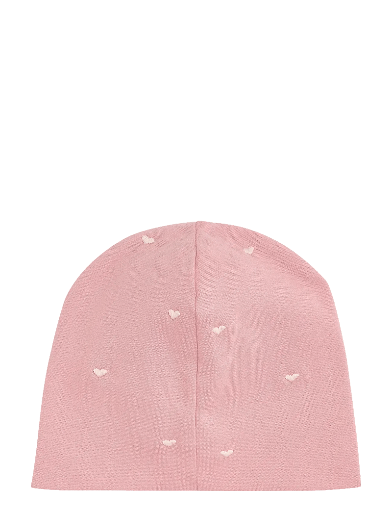 Huttelihut - Beanie Rib Embroidery - beanies - pale mauve - 1