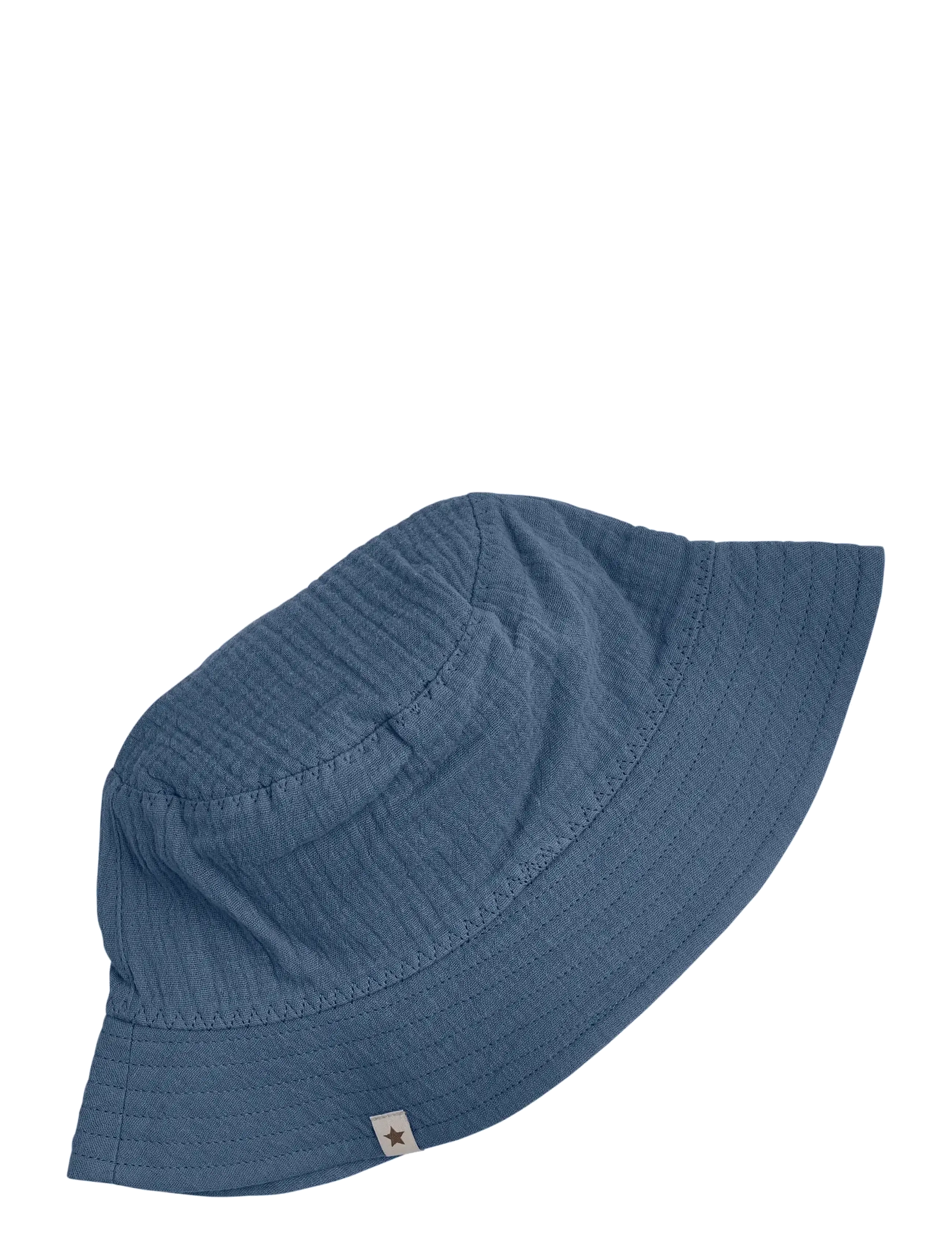 Huttelihut Bucket Hat Muslin - Huer - BERING SEA / blue