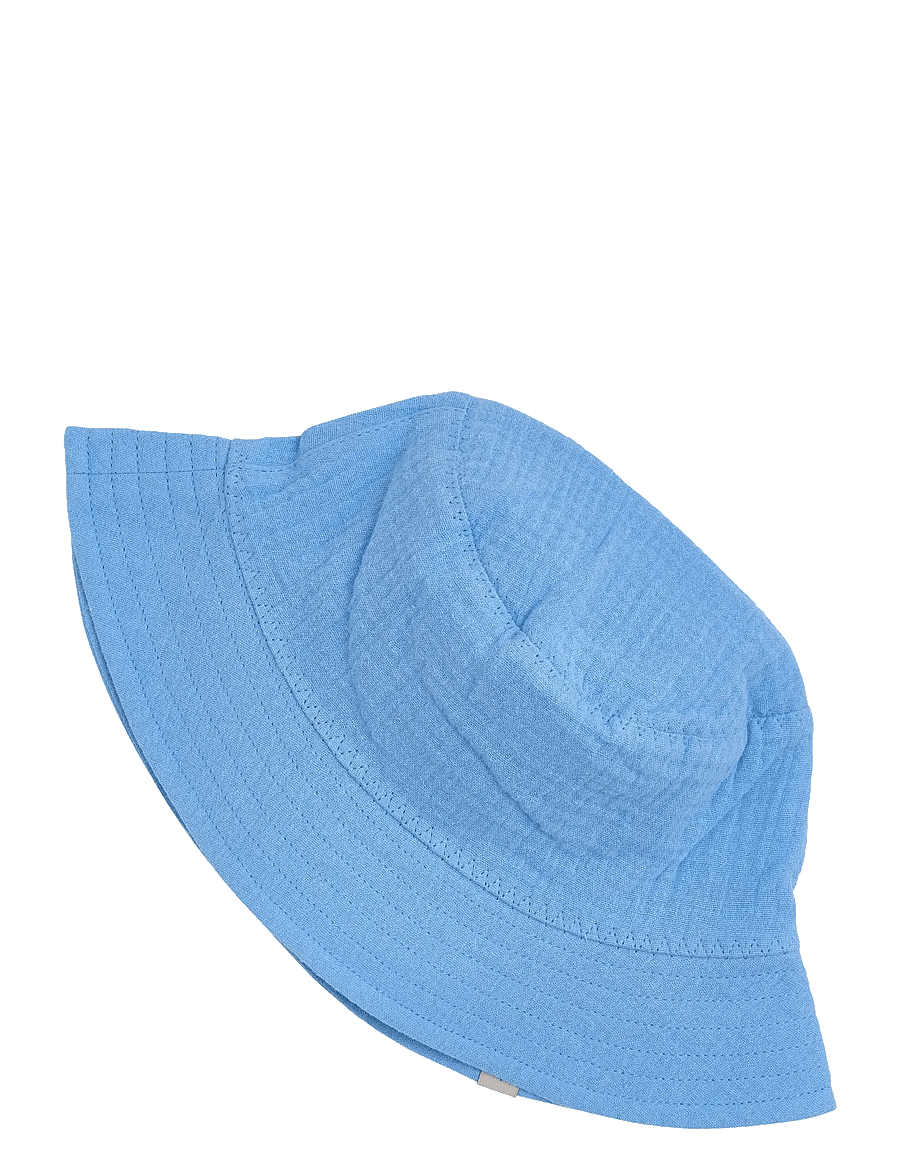 Huttelihut - Bucket Hat Muslin - akcesoria zimowe - della robbia blue - 1