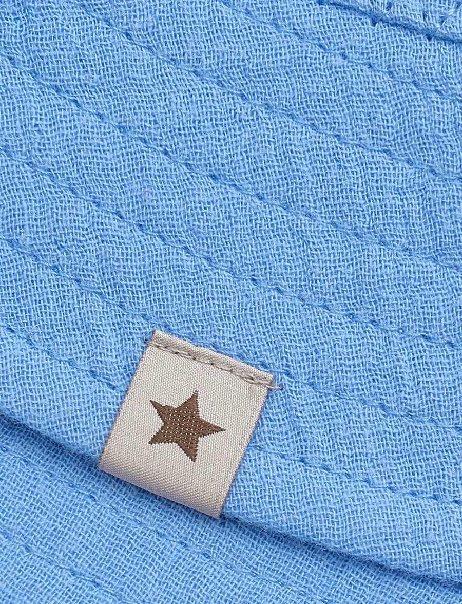 Huttelihut - Bucket Hat Muslin - akcesoria zimowe - della robbia blue - 2