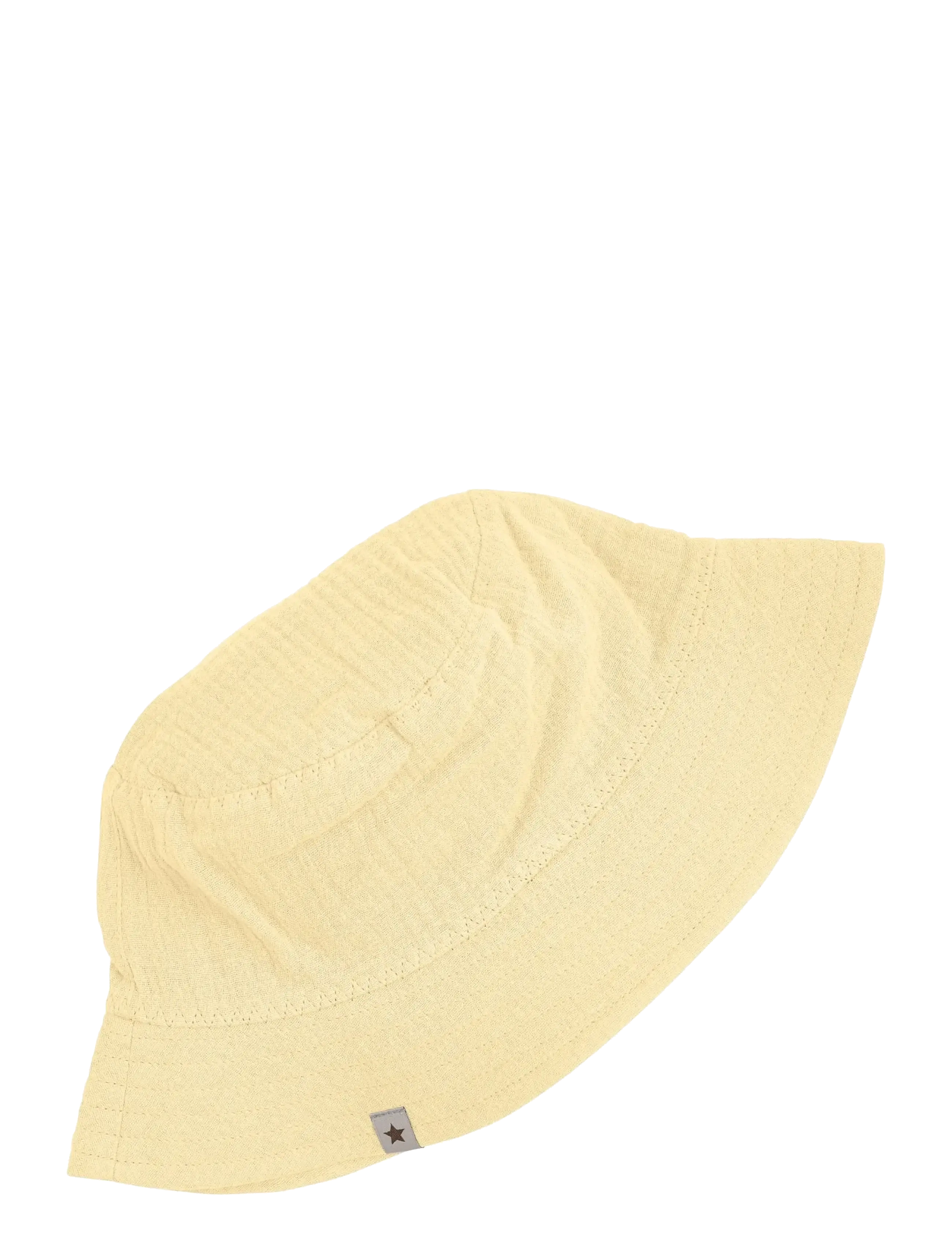 Huttelihut Bucket Hat Muslin - Huer - DOUBLE CREAM / yellow