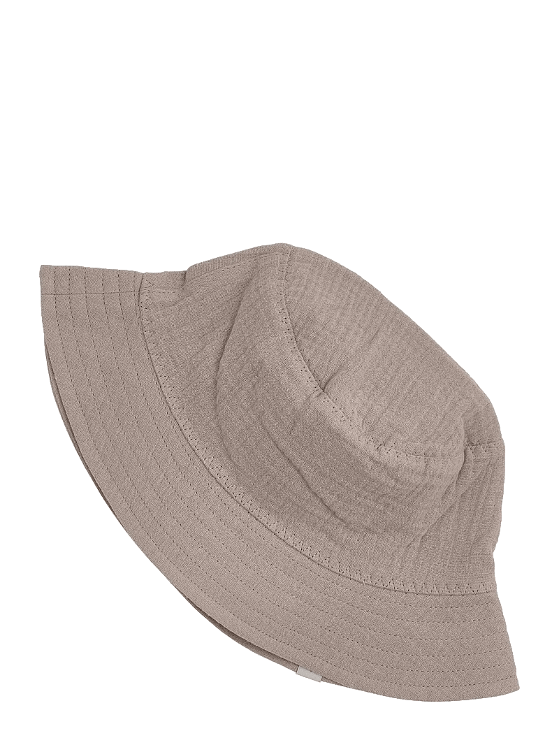 Huttelihut - Bucket Hat Muslin - vinter tilbehør - moon rock - 1
