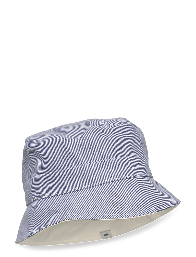 Huttelihut - Bucket Sun Hat Stripe -UPF 50+ - talveaksessuaarid - bering sea - 0