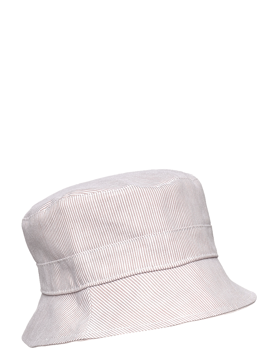 Huttelihut - Bucket Sun Hat Stripe -UPF 50+ - vinter tilbehør - white pepper - 0