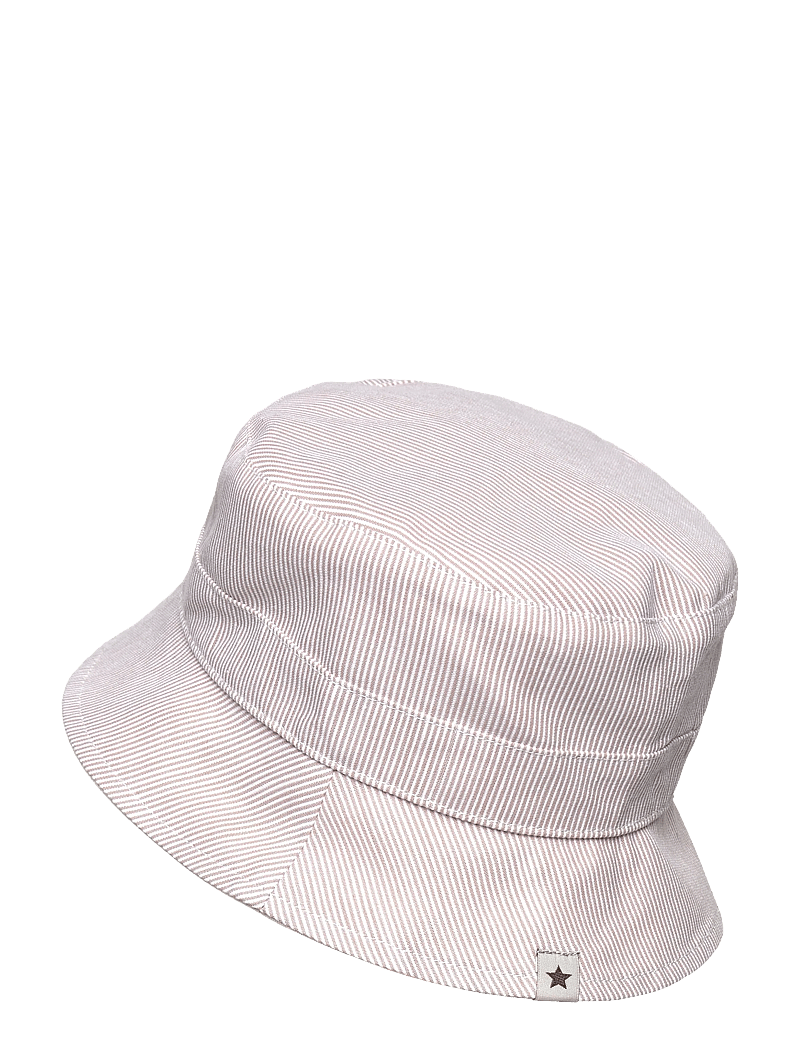Huttelihut - Bucket Sun Hat Stripe -UPF 50+ - vinter tilbehør - white pepper - 1
