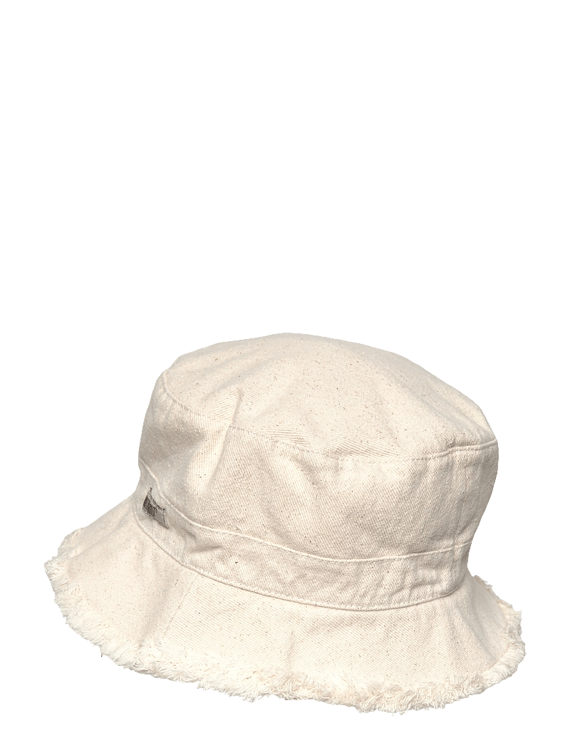 Huttelihut - Bucket Hat Twill - talveaksessuaarid - white pepper - 1