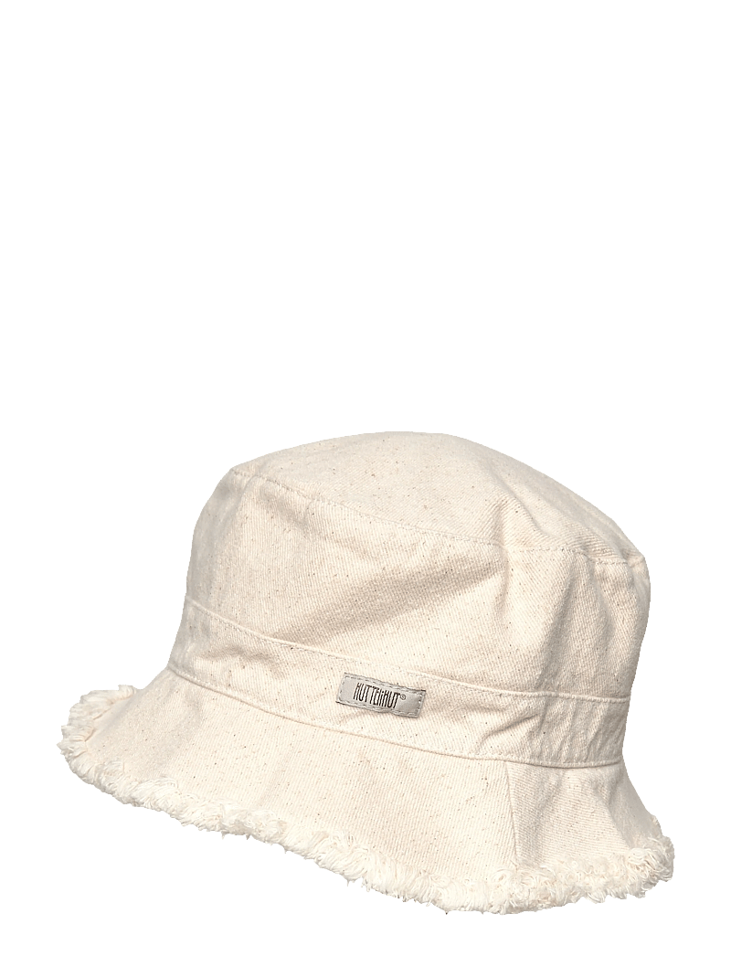 Huttelihut - Bucket Hat Twill - talveaksessuaarid - white pepper - 2