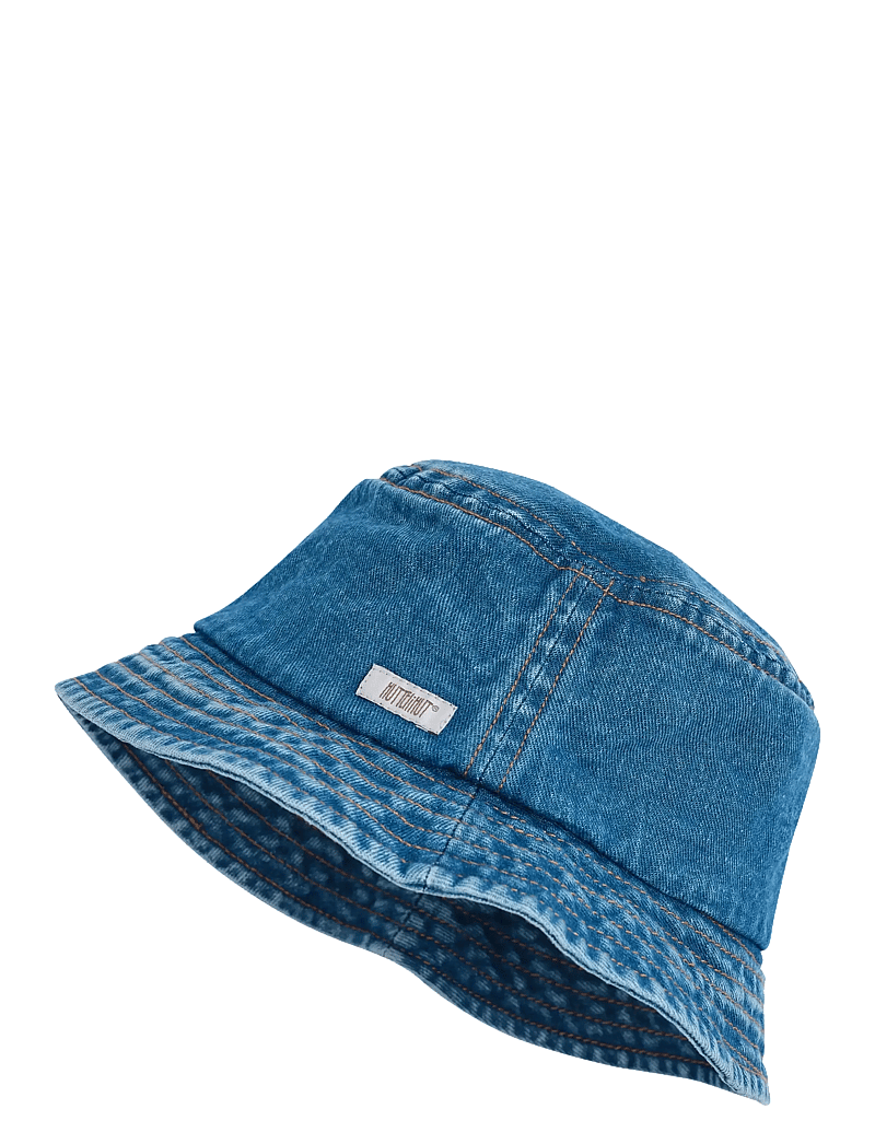 Huttelihut - Bucket Hat Denim - winteraccessoires - navy blazer - 2