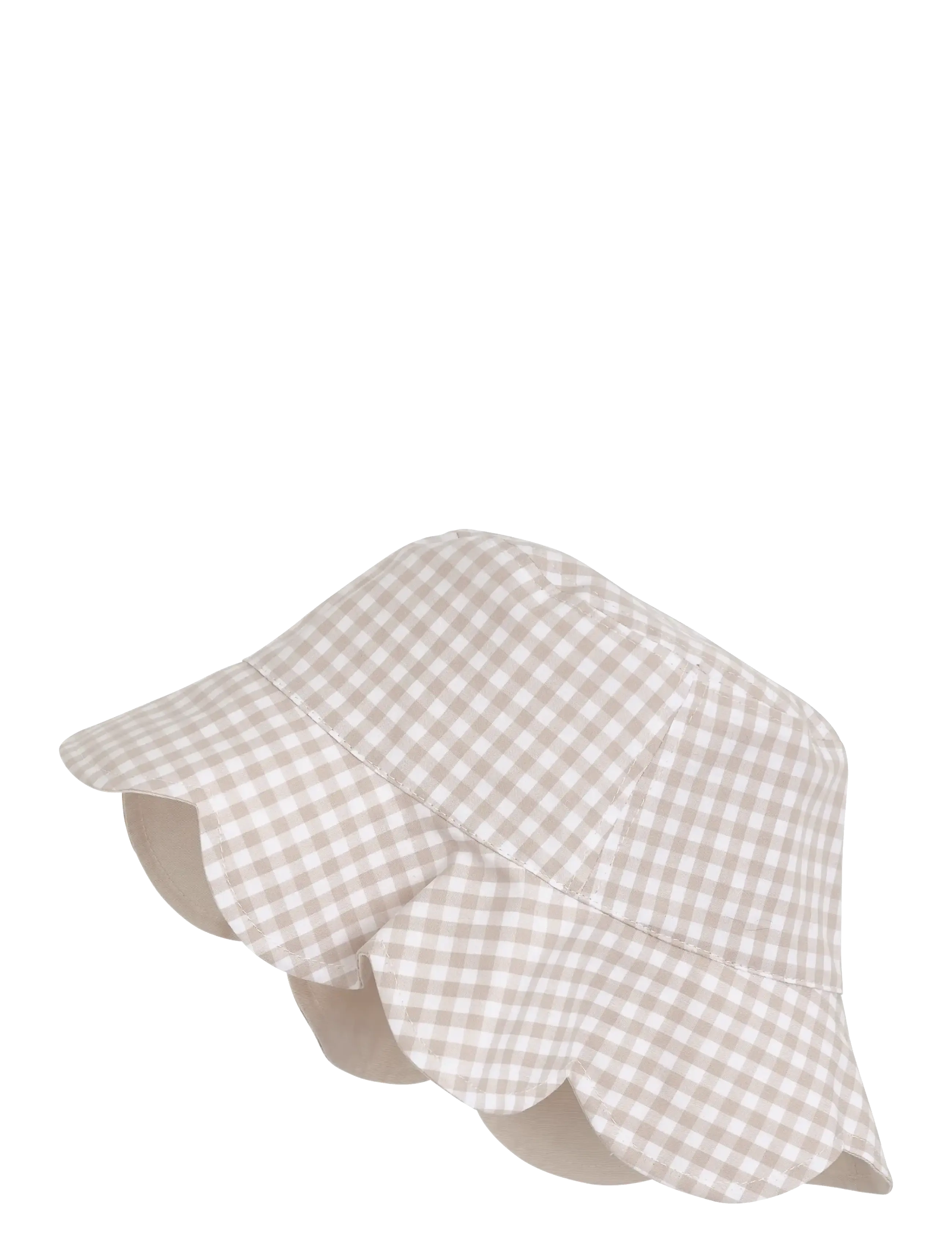 Huttelihut - Bucket Sun Hat Check - UPF 50+ - vinteraccessoarer - white pepper - 2