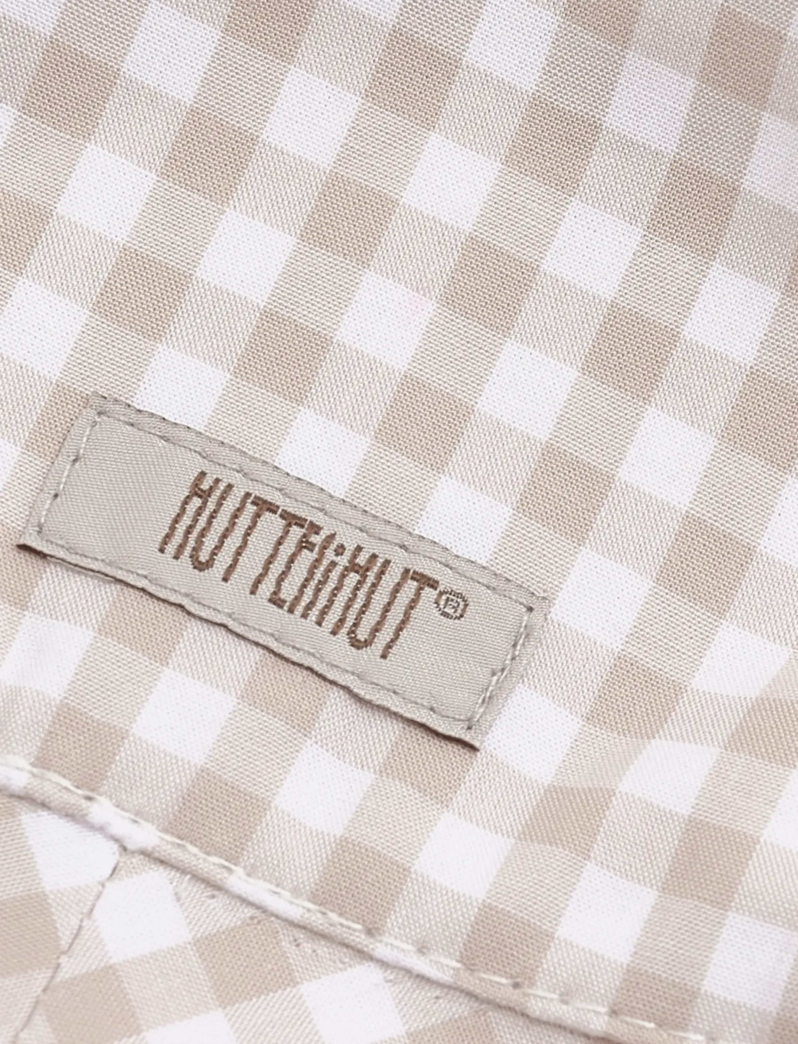 Huttelihut - Bucket Sun Hat Check - UPF 50+ - vinteraccessoarer - white pepper - 4