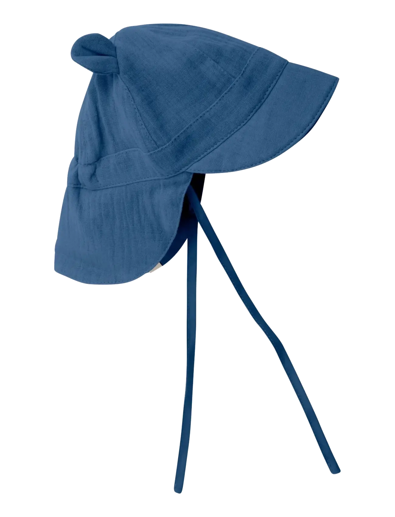 HUTTELIHUT Summer Hat Ears Muslin Blau - 48 -12M - Kinder