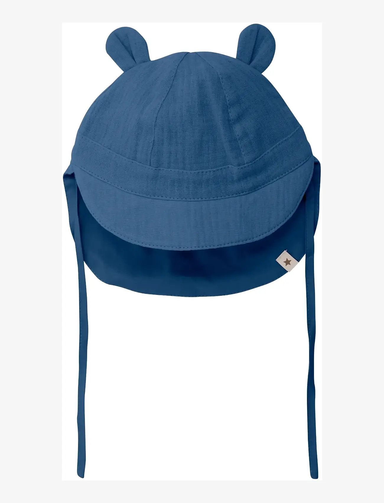 Huttelihut - Summer Hat Ears Muslin - solhatte - bering sea - 2