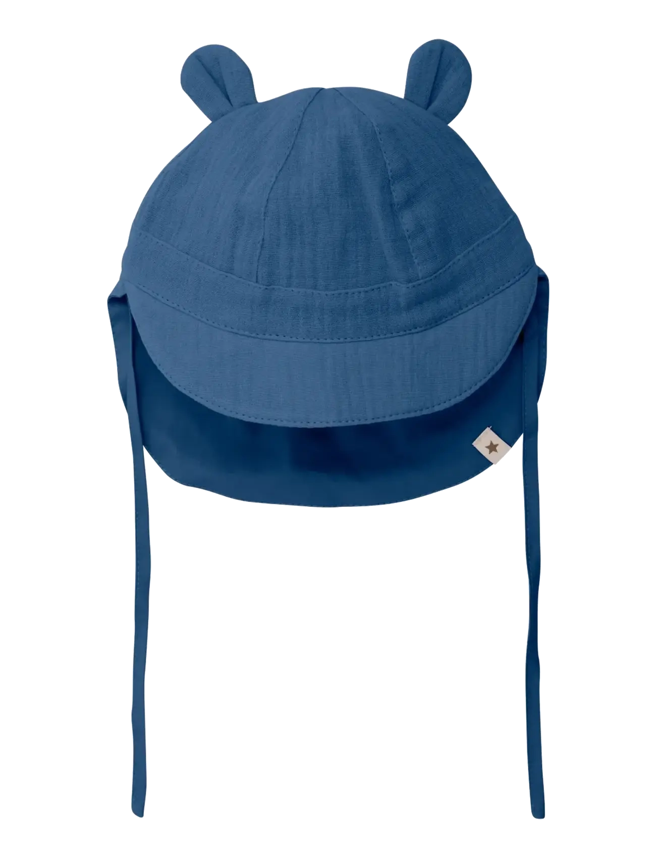 Huttelihut - Summer Hat Ears Muslin - accessoires - bering sea - 2