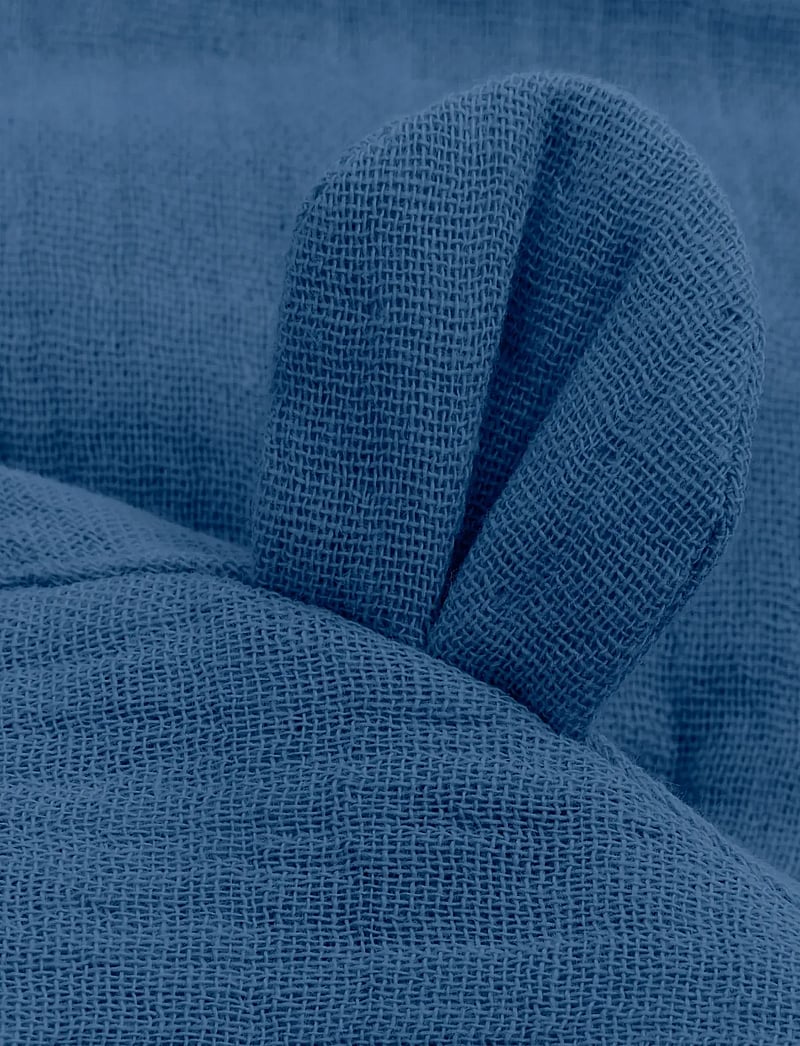 Huttelihut - Summer Hat Ears Muslin - solhatte - bering sea - 3