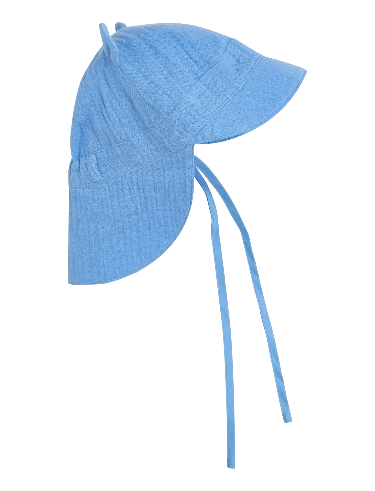 HUTTELIHUT Summer Hat Ears Muslin Blau - 50 /24M - Kinder