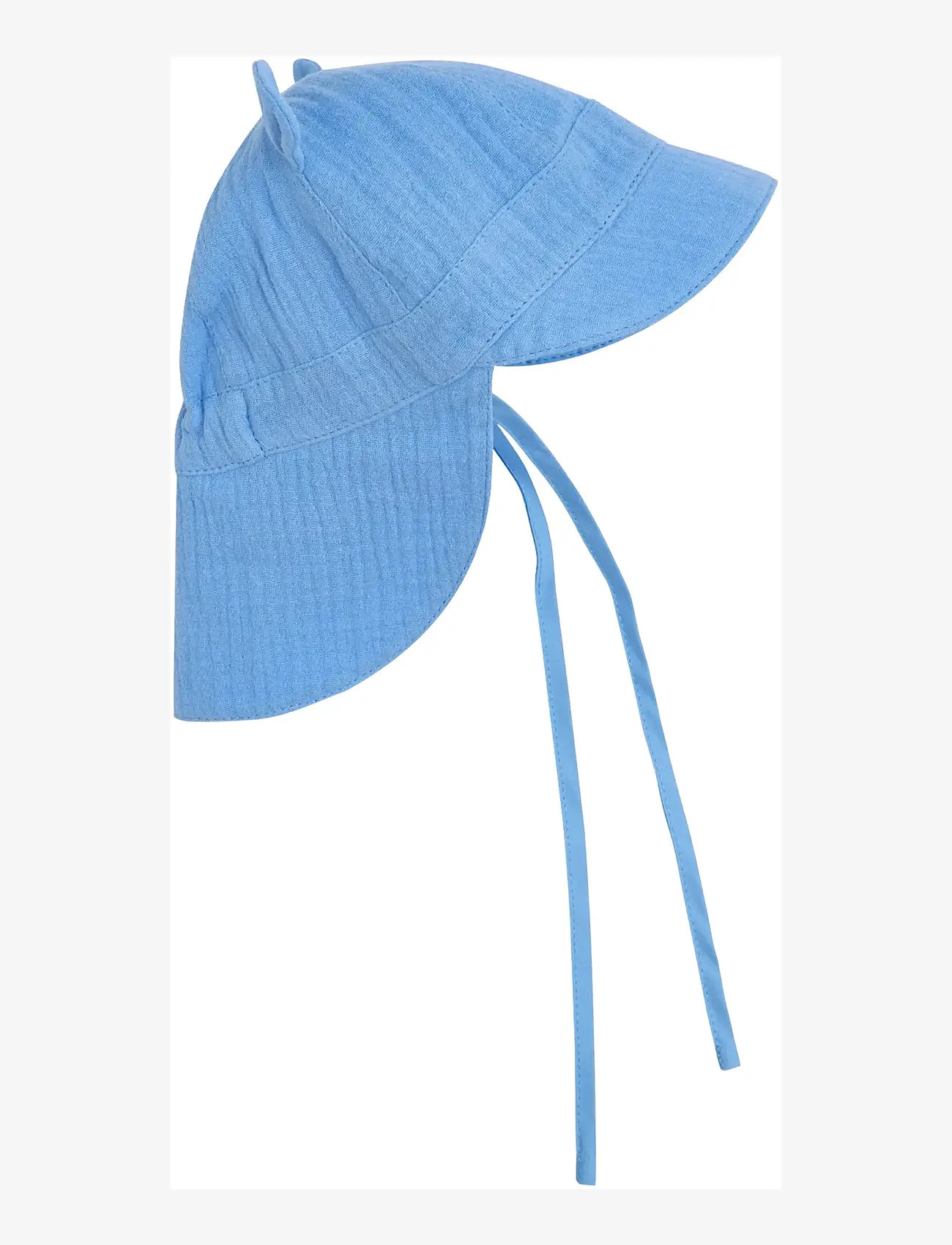 Huttelihut - Summer Hat Ears Muslin - accessories - della robbia blue - 1