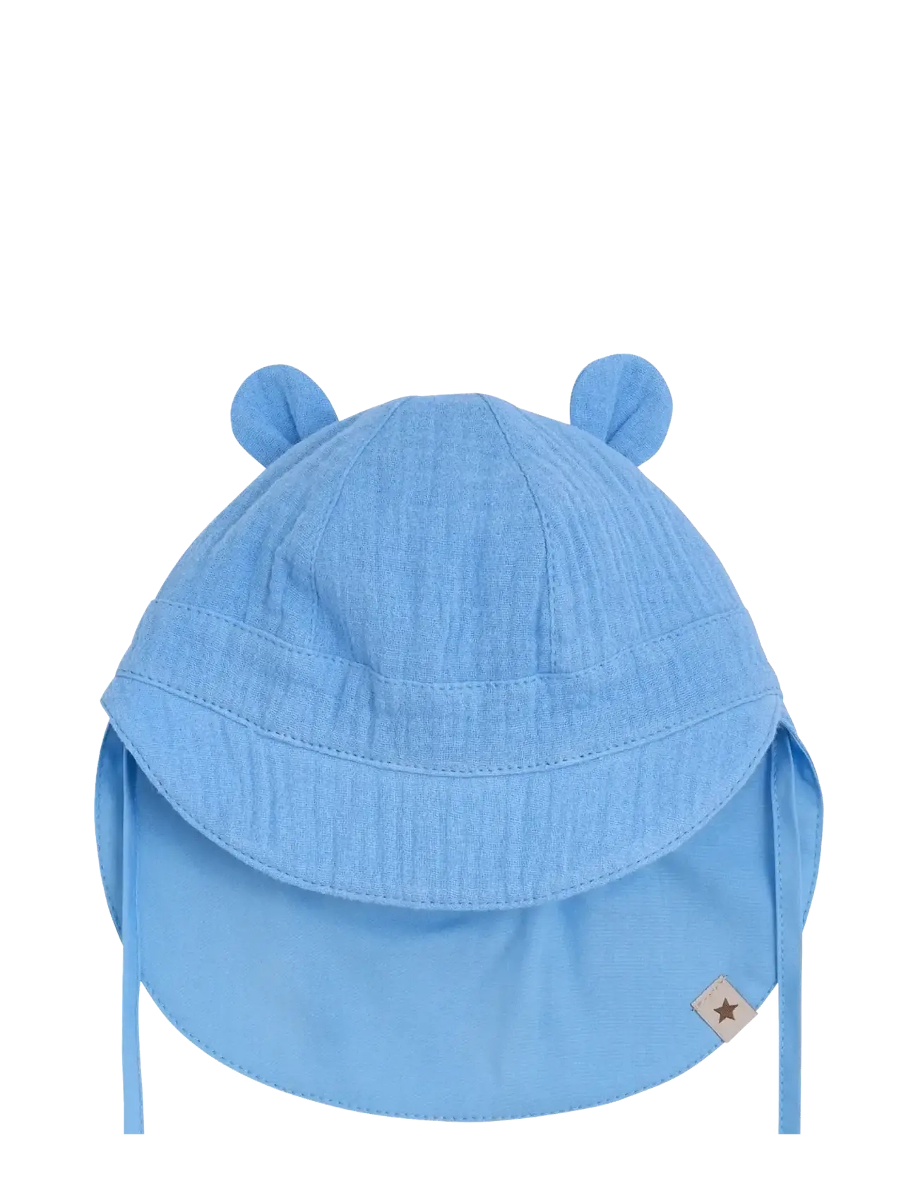 Huttelihut - Summer Hat Ears Muslin - accessoires - della robbia blue - 2