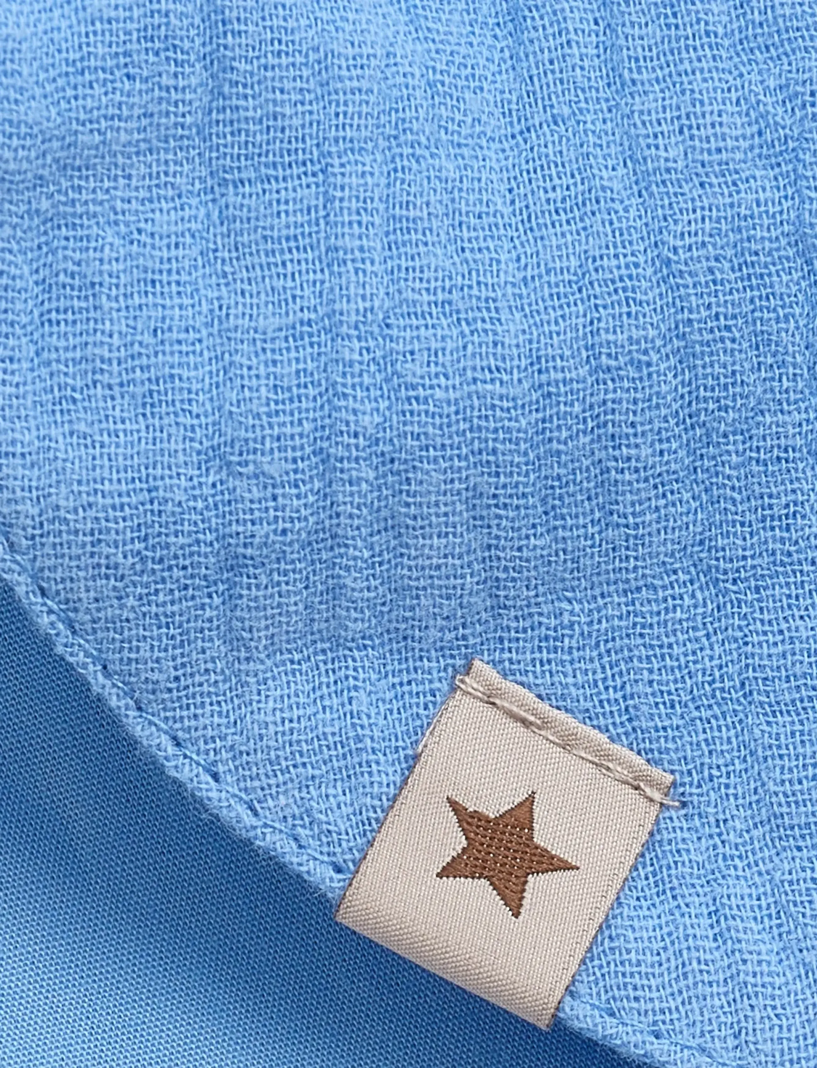 Huttelihut - Summer Hat Ears Muslin - accessoires - della robbia blue - 3