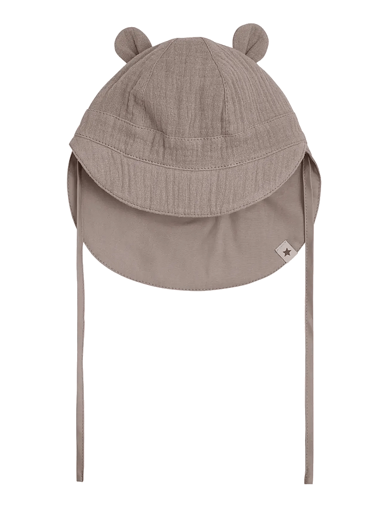 Huttelihut - Summer Hat Ears Muslin - sonnenhüte - moon rock - 1