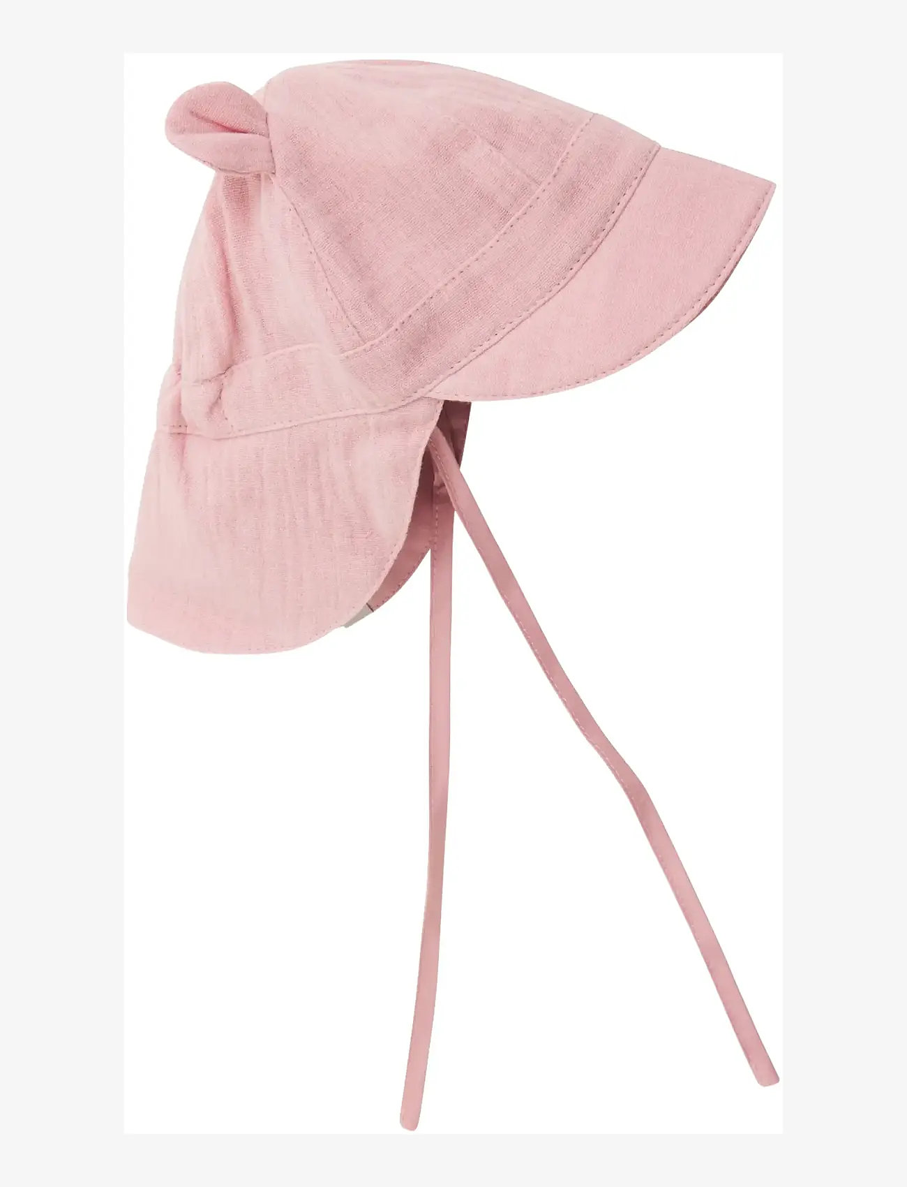 Huttelihut - Summer Hat Ears Muslin - solhatte - pale mauve - 1