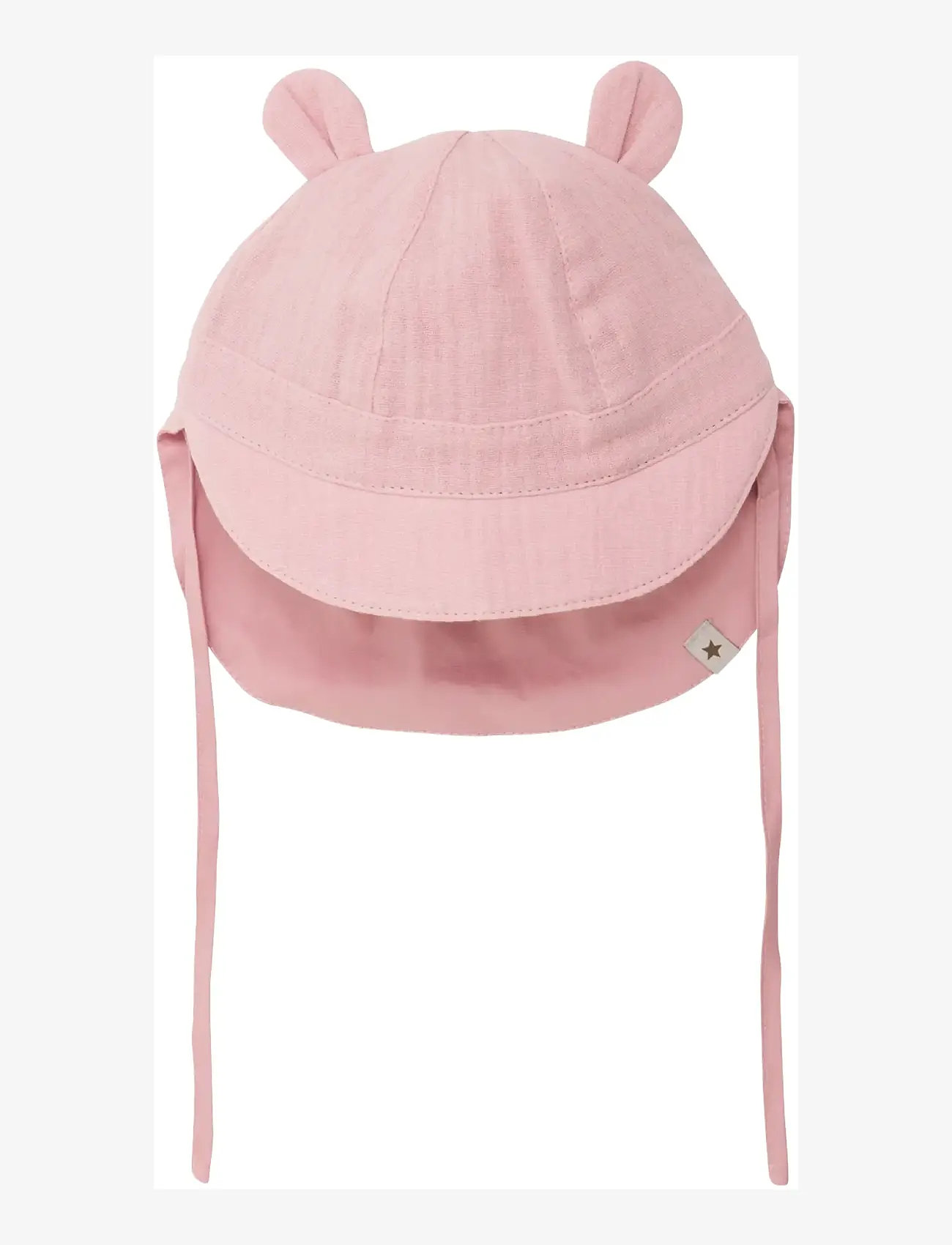 Huttelihut - Summer Hat Ears Muslin - solhatte - pale mauve - 2