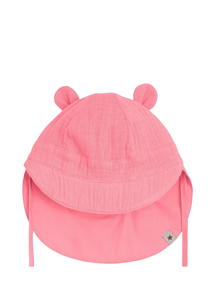 Huttelihut - Summer Hat Ears Muslin - sonnenhüte - plumeria - 1