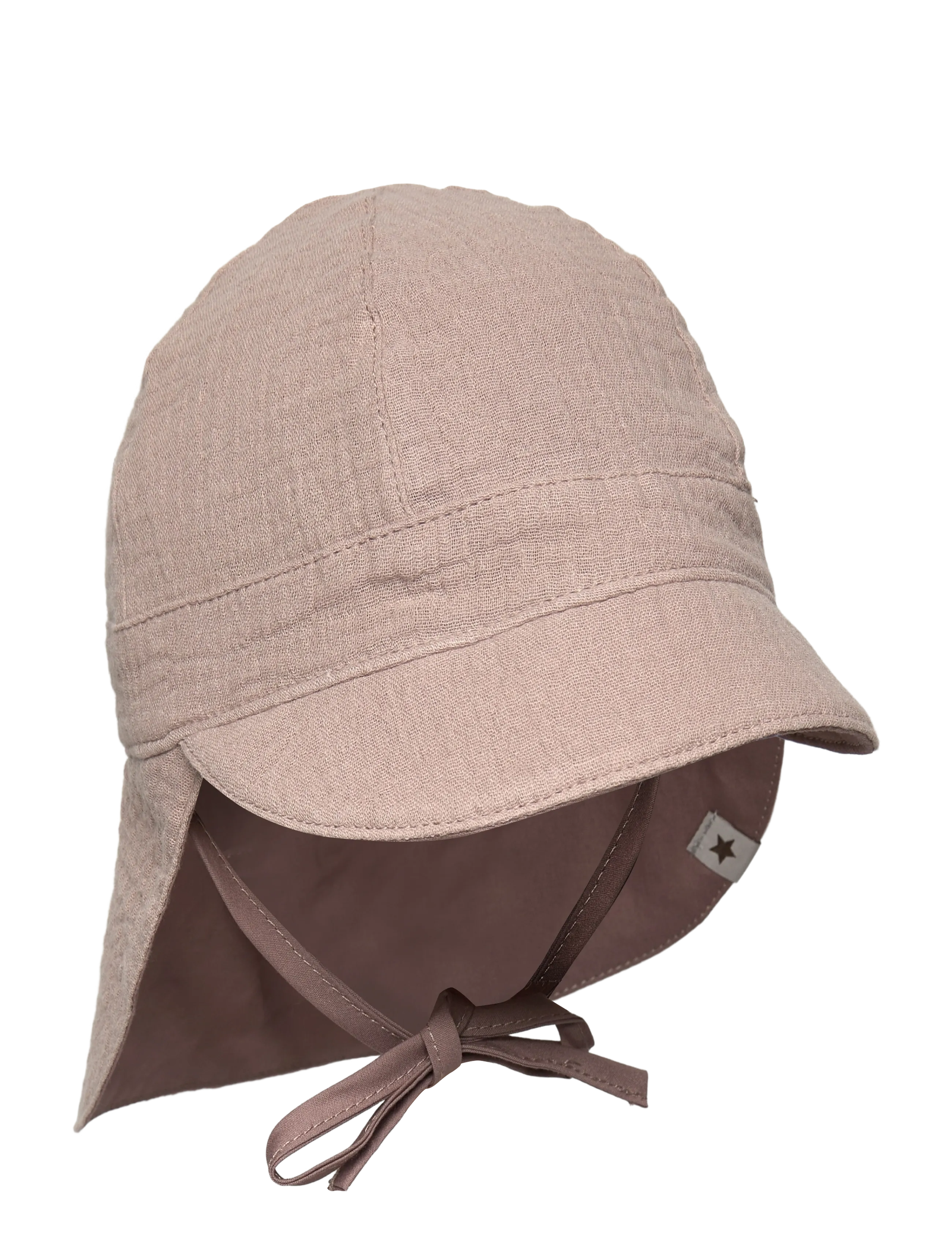 Huttelihut Summer Hat Muslin, 3-6M, Accessories, Braun - Sun Hats, Kinder