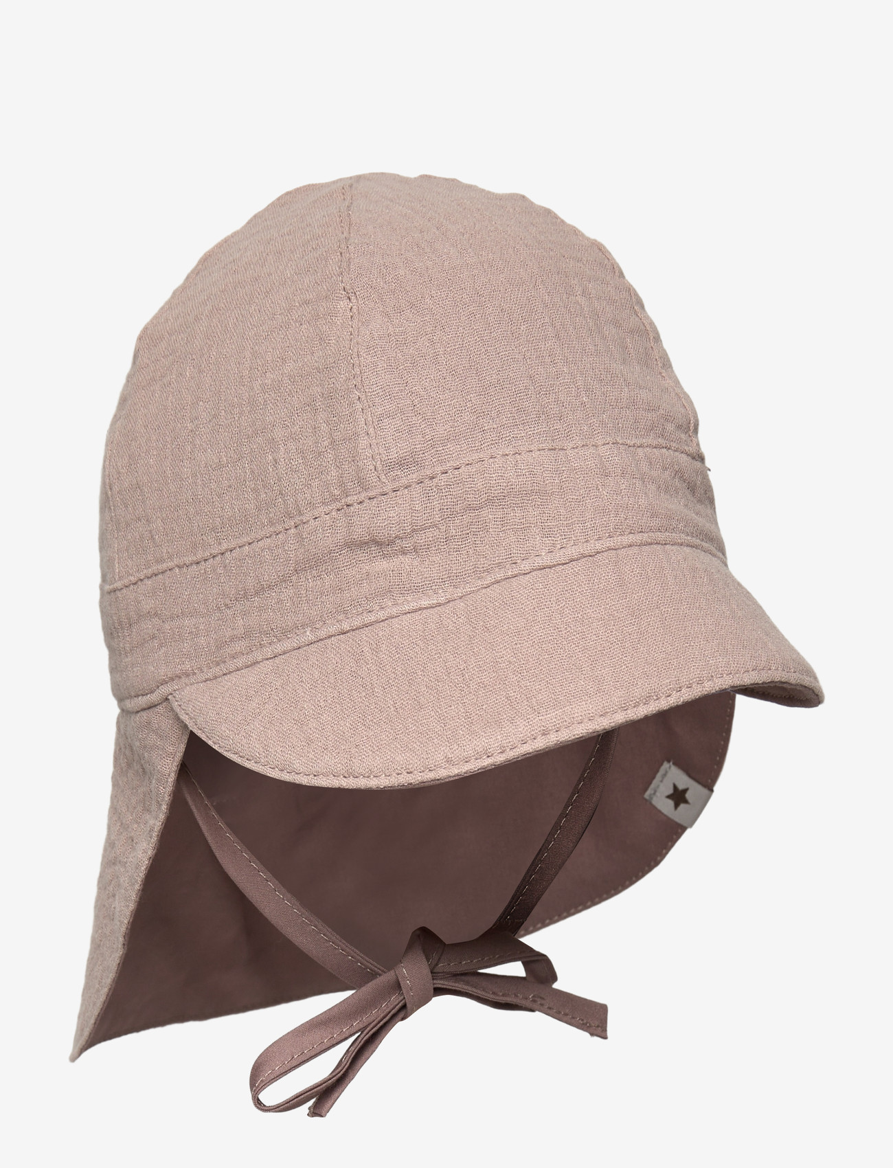 Huttelihut - Summer Hat Muslin - solhatte - moon rock - 0