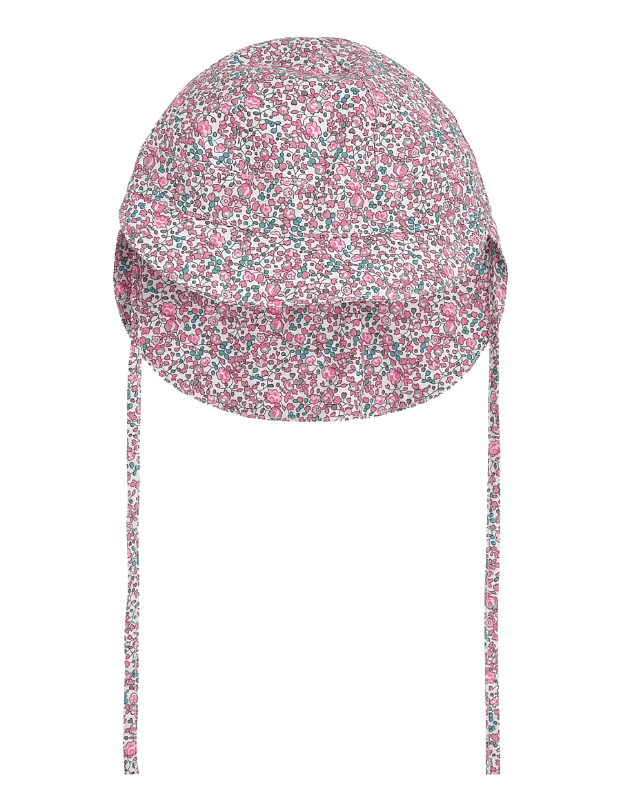 Huttelihut - Summer Hat in Liberty Fabric - babymutsjes - plumeria - 1