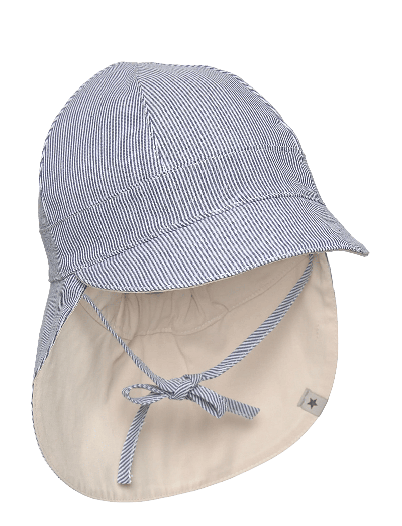 Huttelihut - Sun Hat Stripe - UPF 50+ - solhatte - bering sea - 0