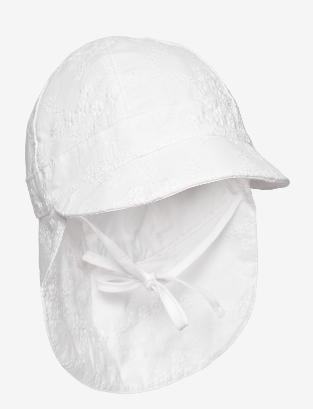 Huttelihut - Summer Hat Embroidery - baby hats - antique white - 0
