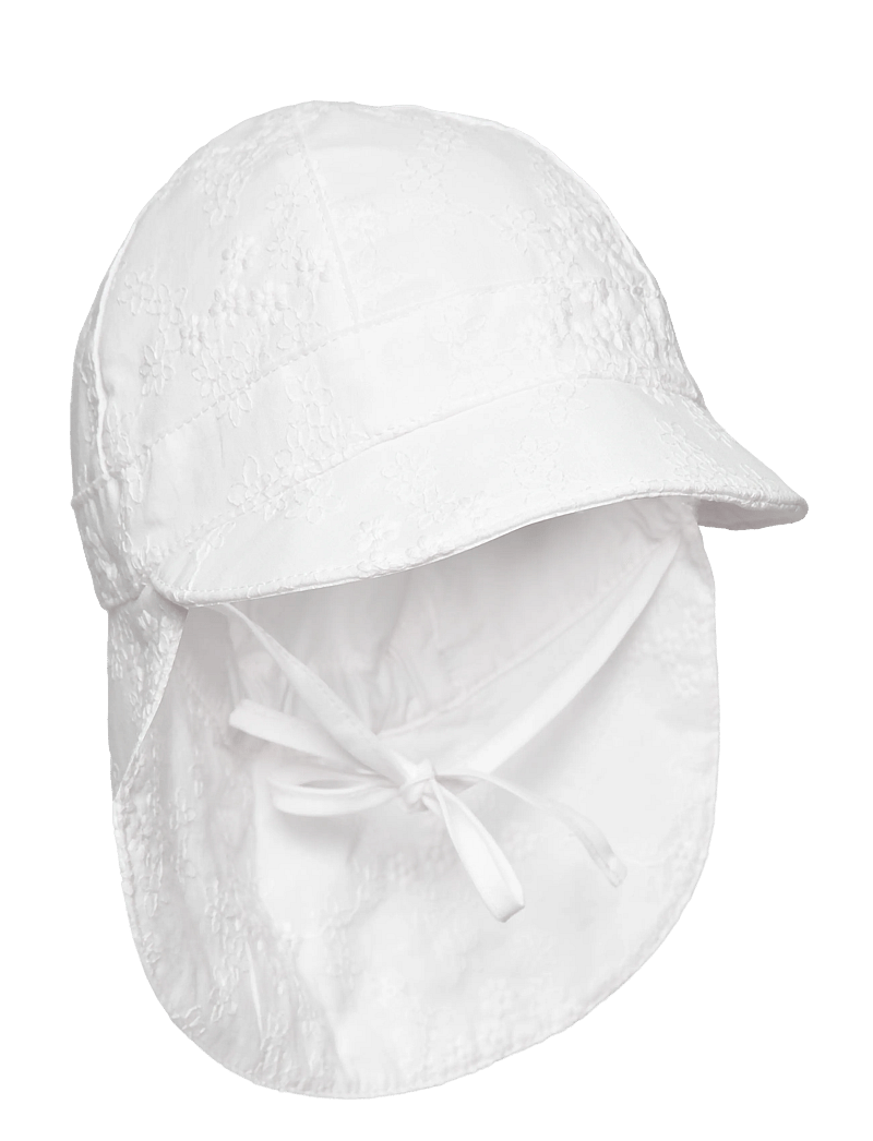 Huttelihut - Summer Hat Embroidery - baby hats - antique white - 0