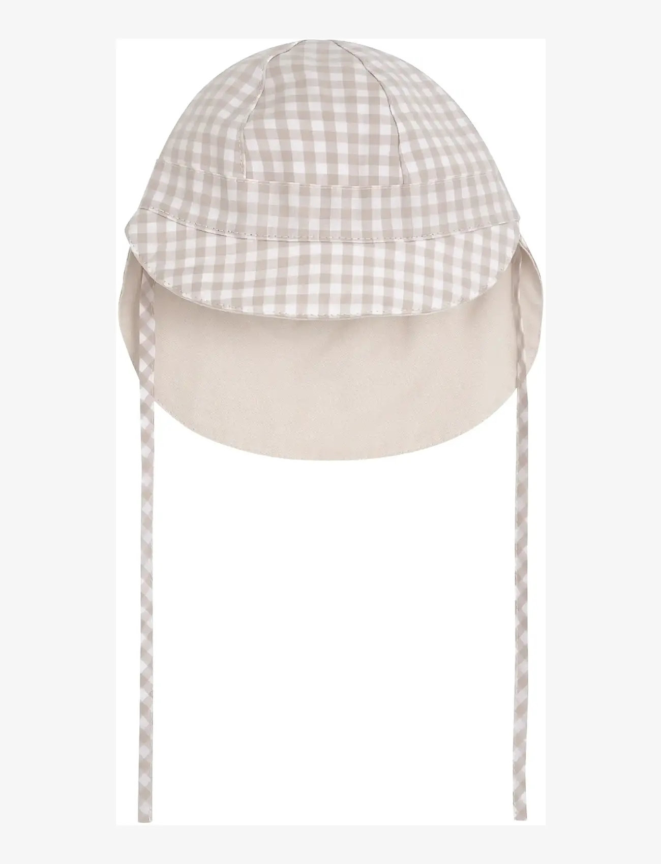 Huttelihut - Sun Hat Check - UPF 50+ - baby hats - white pepper - 2