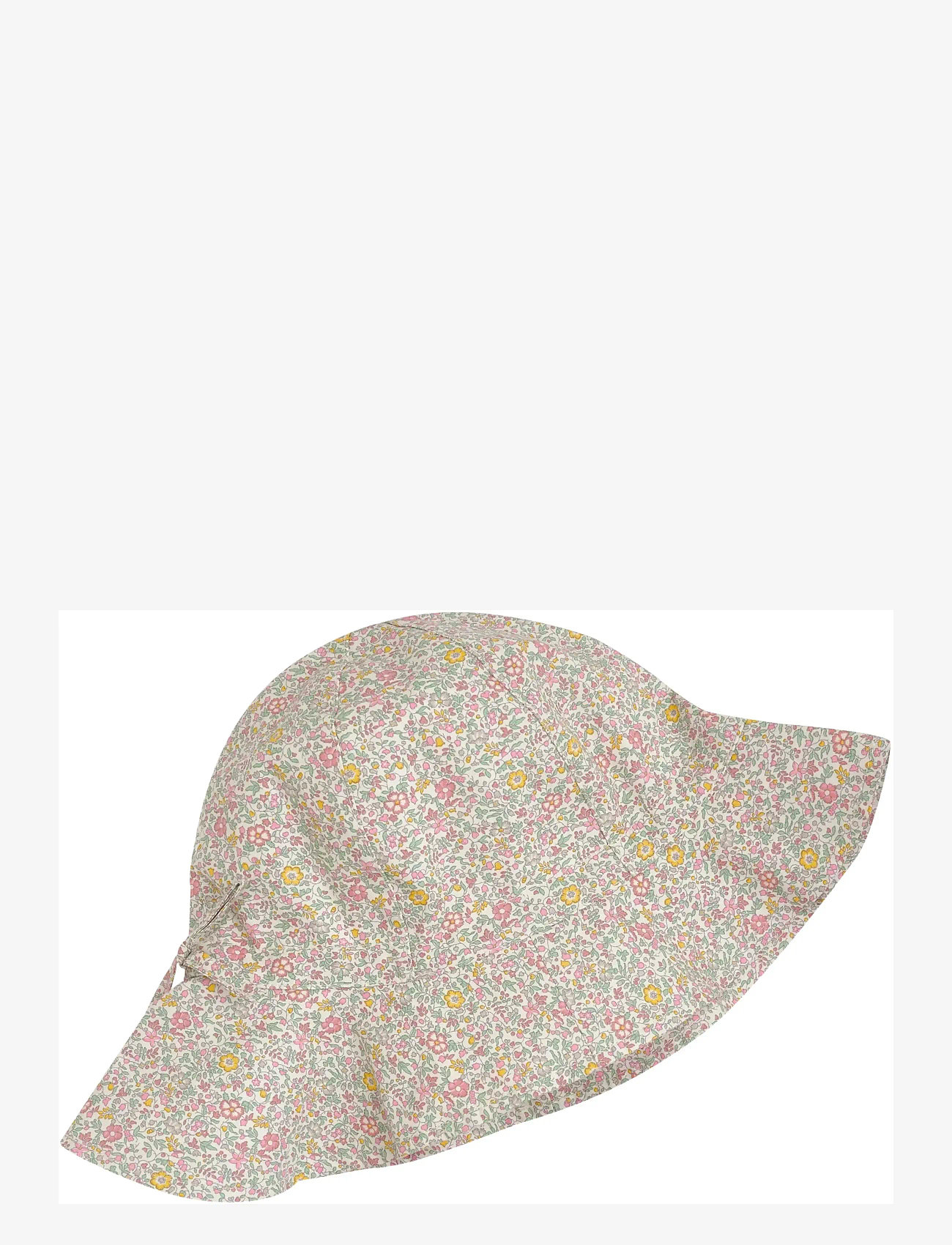 Huttelihut - Summer Hat in Liberty Fabric - solhatte - double cream - 0