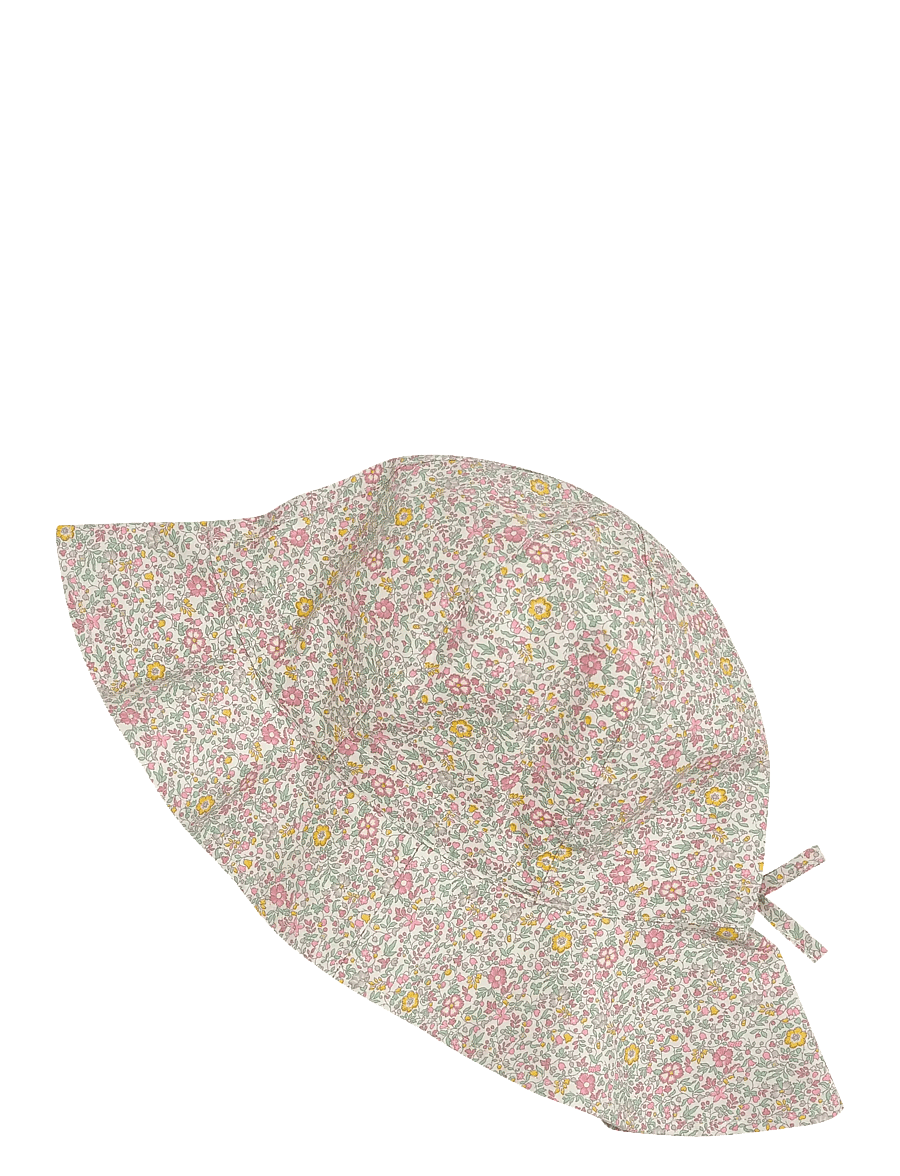 Huttelihut - Summer Hat in Liberty Fabric - zonnehoed - double cream - 1
