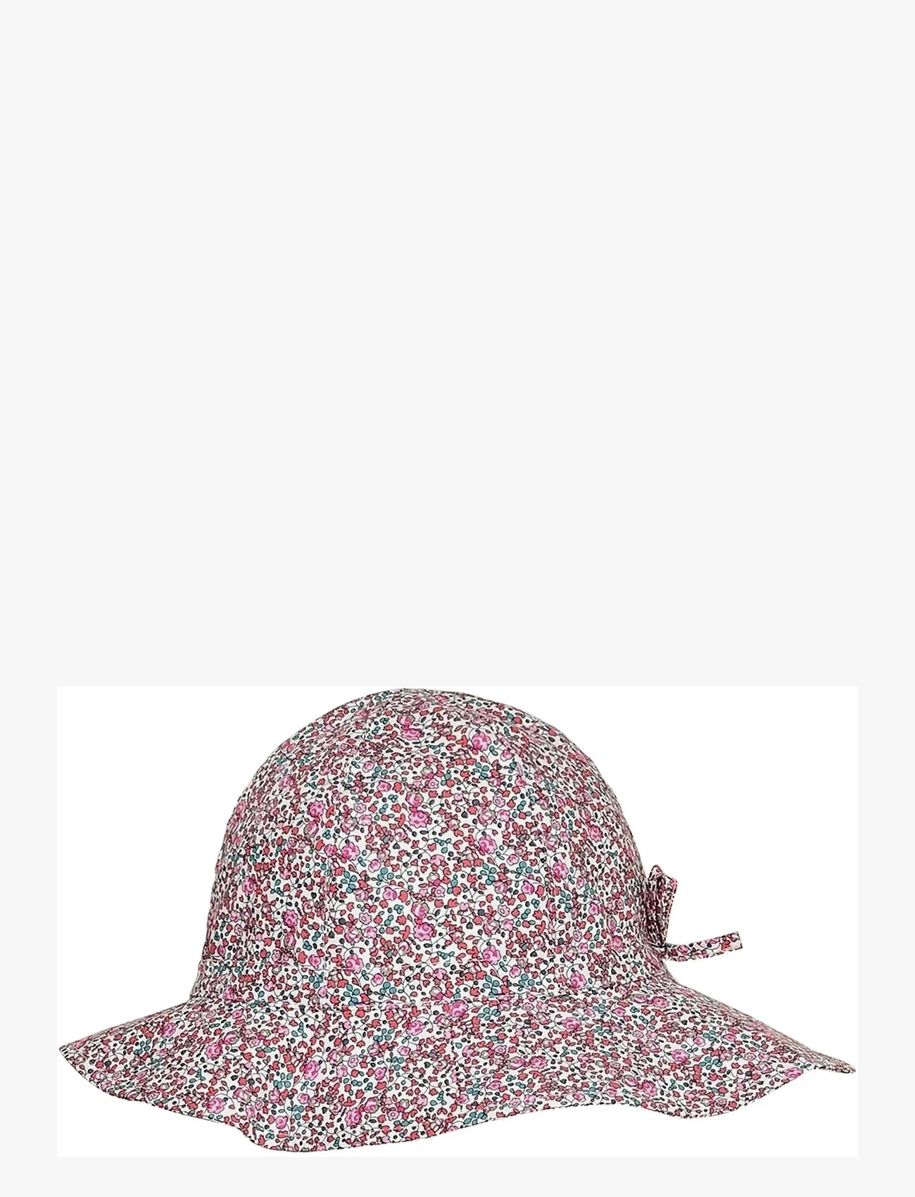 Huttelihut - Summer Hat in Liberty Fabric - solhatte - plumeria - 1