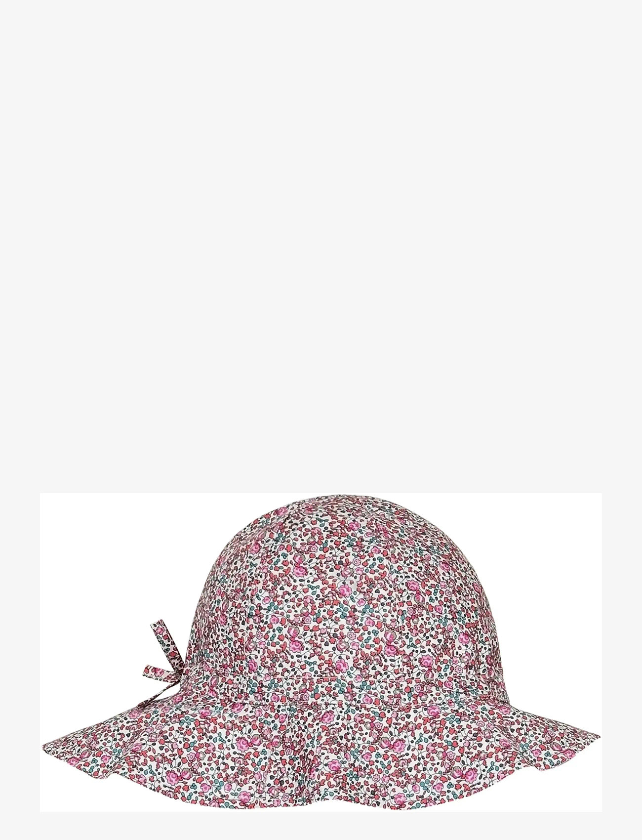 Huttelihut - Summer Hat in Liberty Fabric - solhatte - plumeria - 2