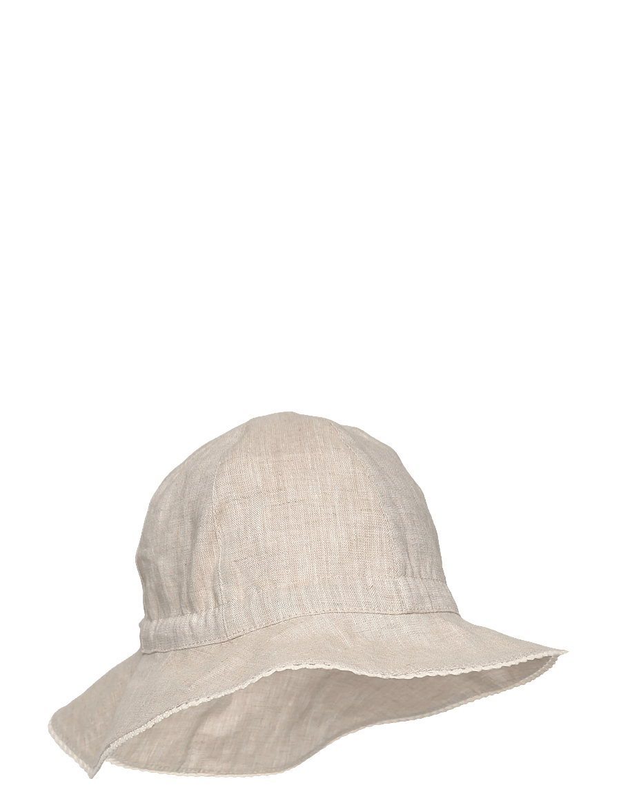 Huttelihut - Summer Hat Linen - antique white - 0