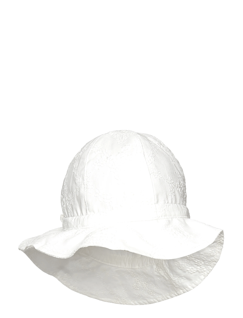 Huttelihut - Summer Hat Embroidery - babyhuer - antique white - 0