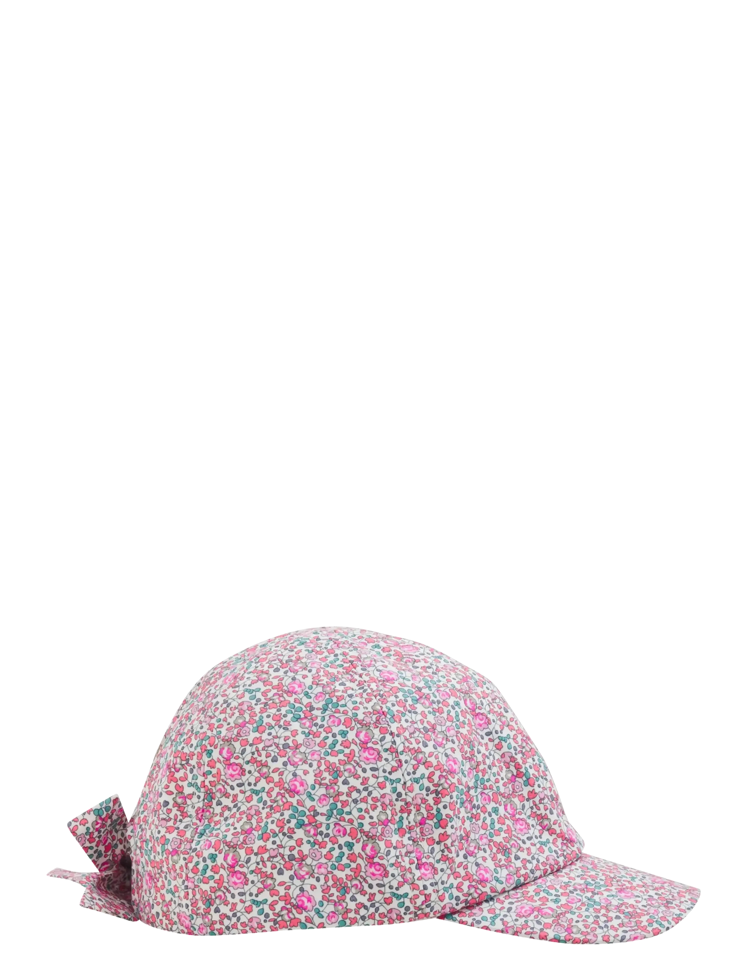 Huttelihut Cap in Liberty Fabric - Nokamütsid - PLUMERIA / pink/rose