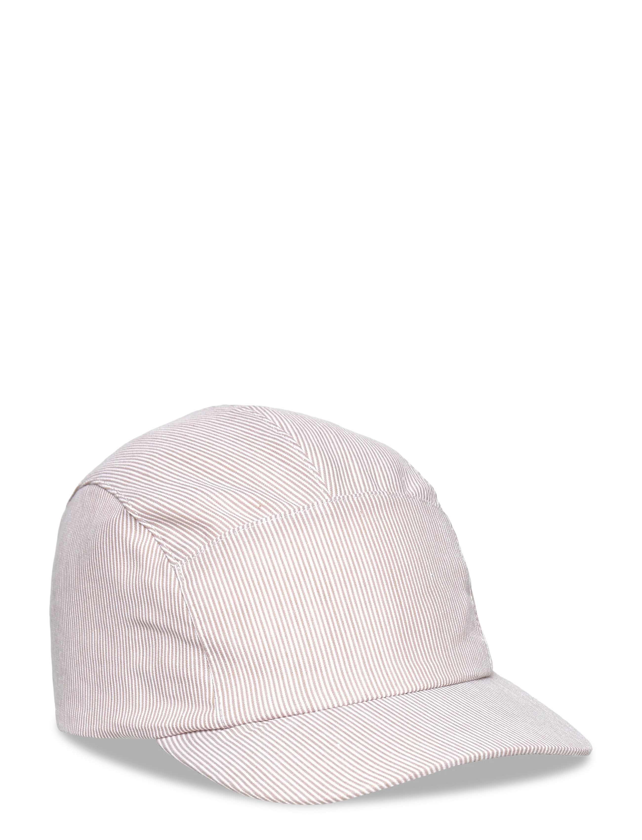 Huttelihut Cap Stripe, 4-6Y, Headwear, Weiß - Caps, Kinder
