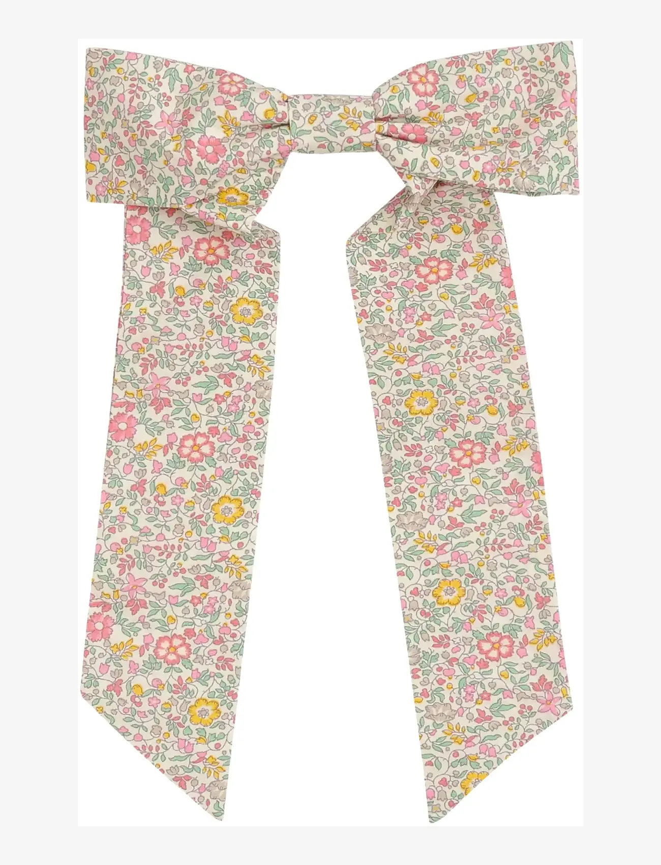 Huttelihut - Hairclip Bow in Liberty Fabric - juukseklambrid - double cream - 1