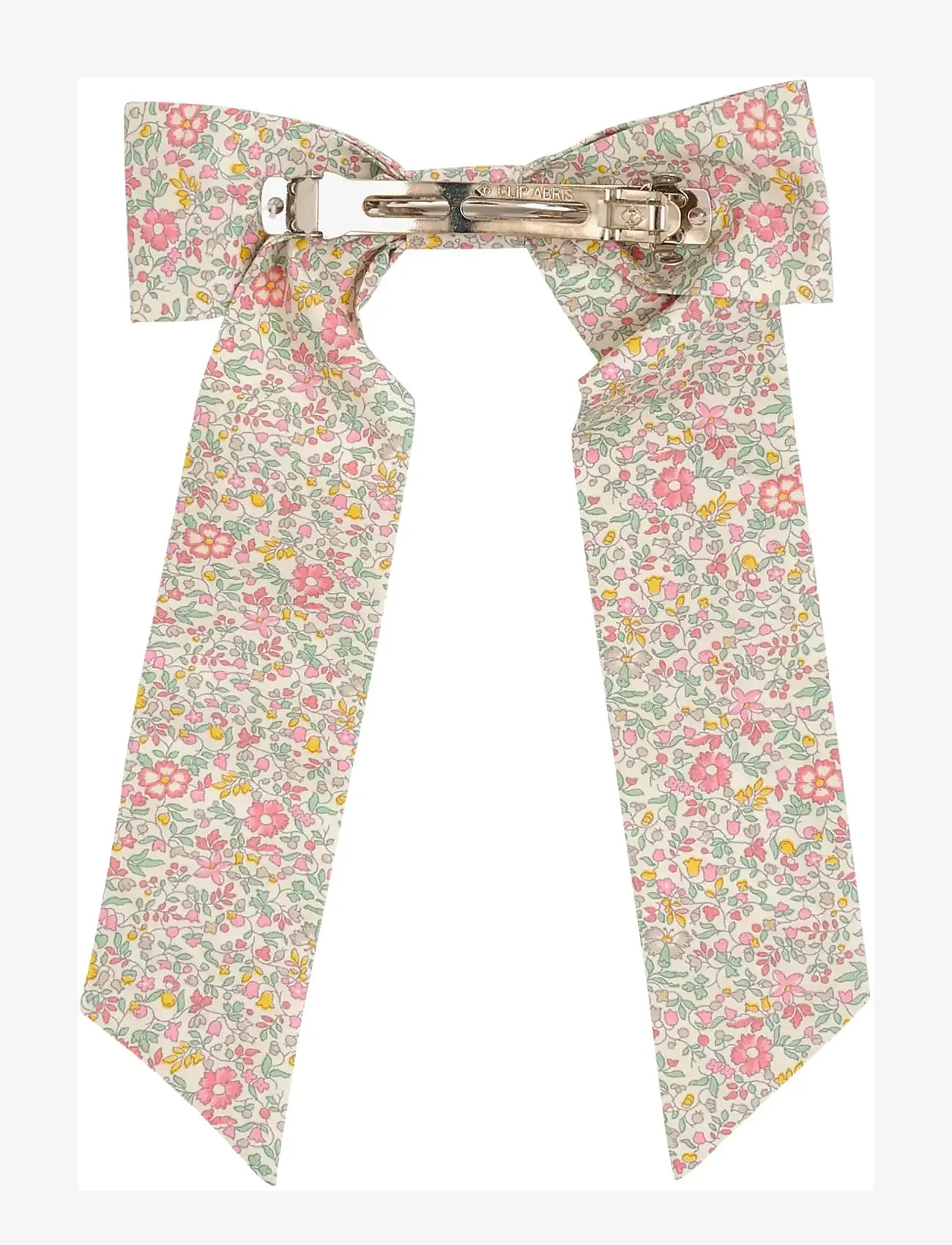 Huttelihut - Hairclip Bow in Liberty Fabric - juukseklambrid - double cream - 2