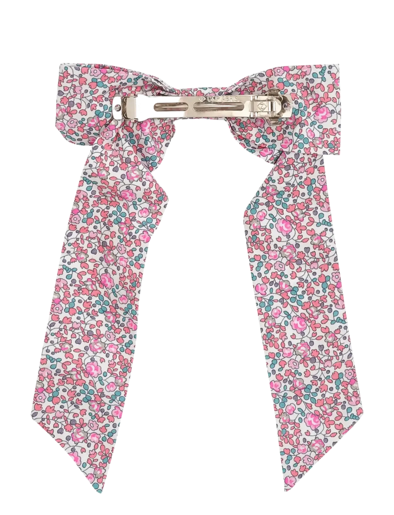 Huttelihut - Hairclip Bow in Liberty Fabric - haarnadeln - plumeria - 1