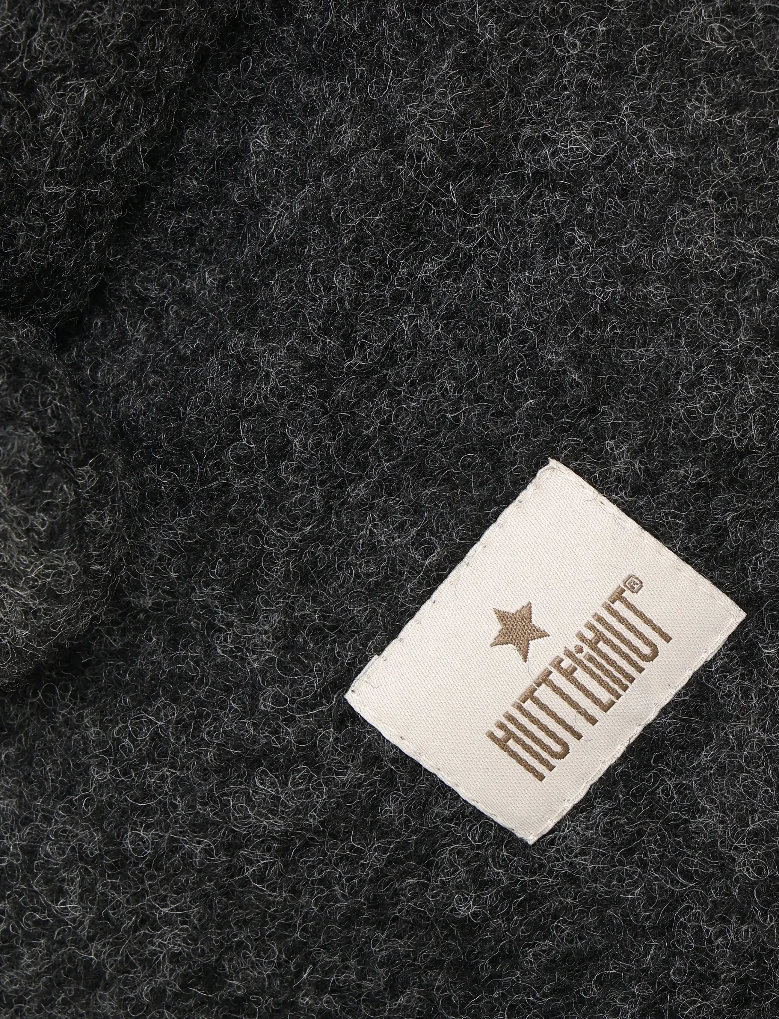 Huttelihut - Balaclava Ears Wool - vinteraccessoarer - dark grey melange - 2
