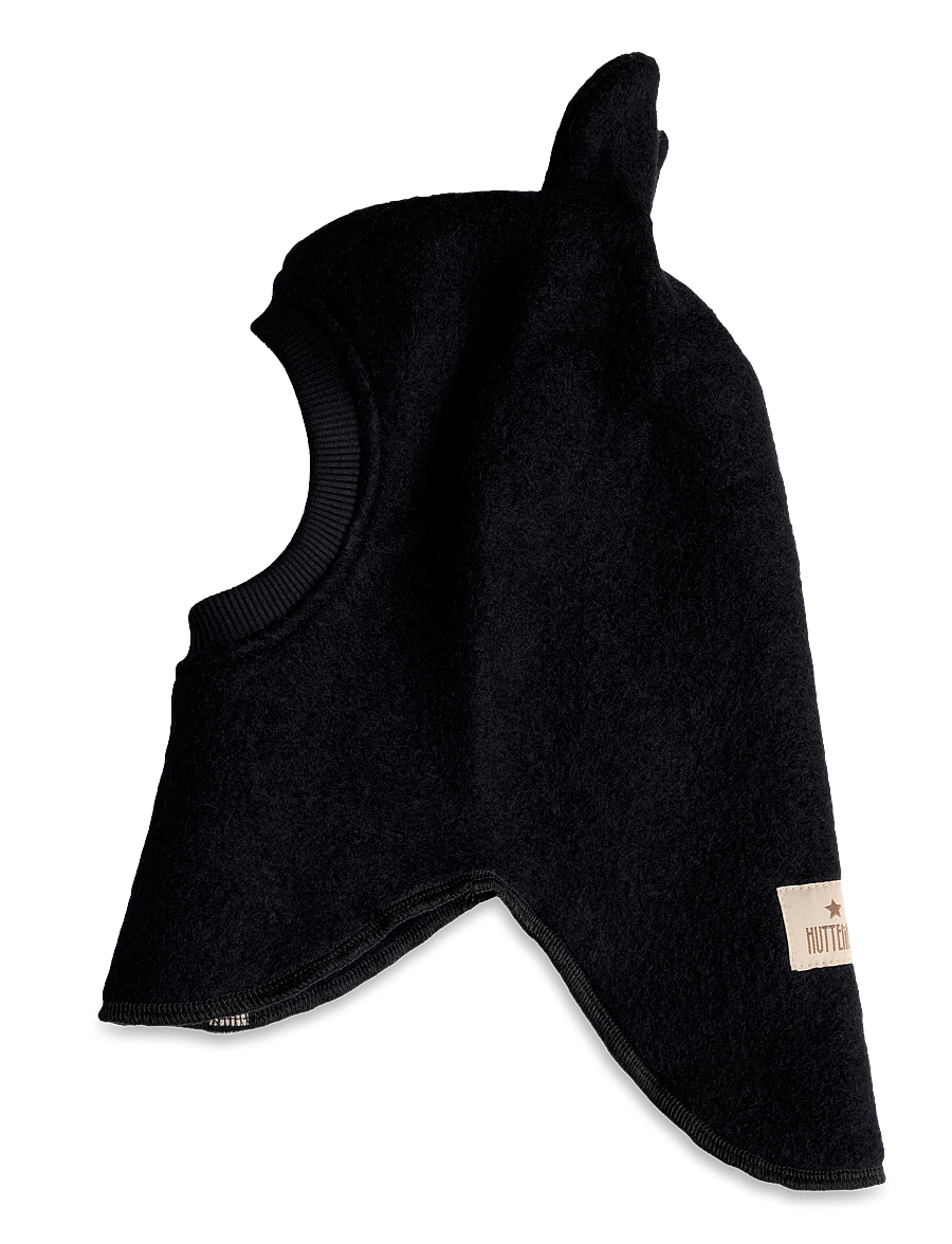 Huttelihut - Balaclava Ears Wool - vinter tilbehør - dark navy - 0